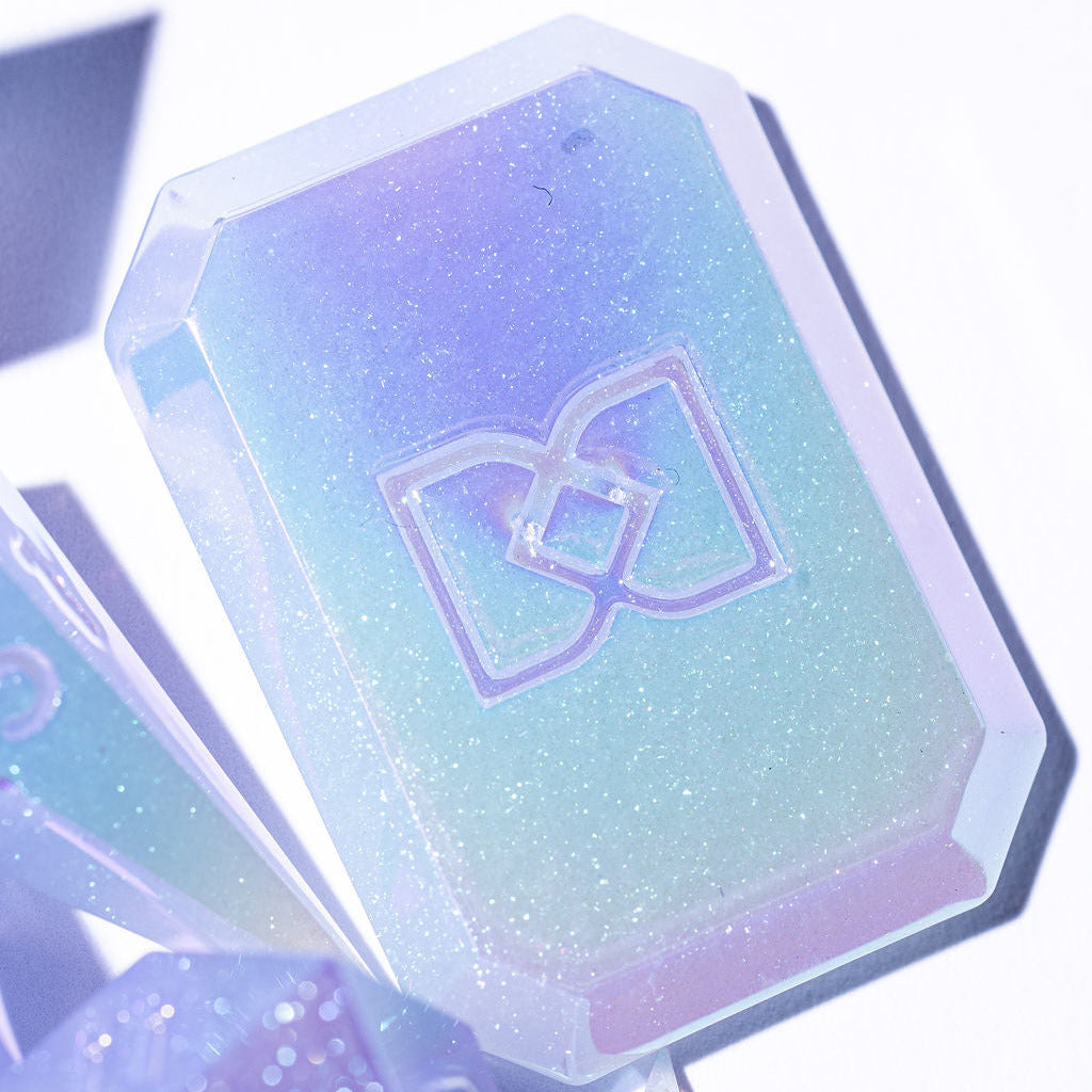 Moon Prism 7-Piece Jewel Shape Dice Set