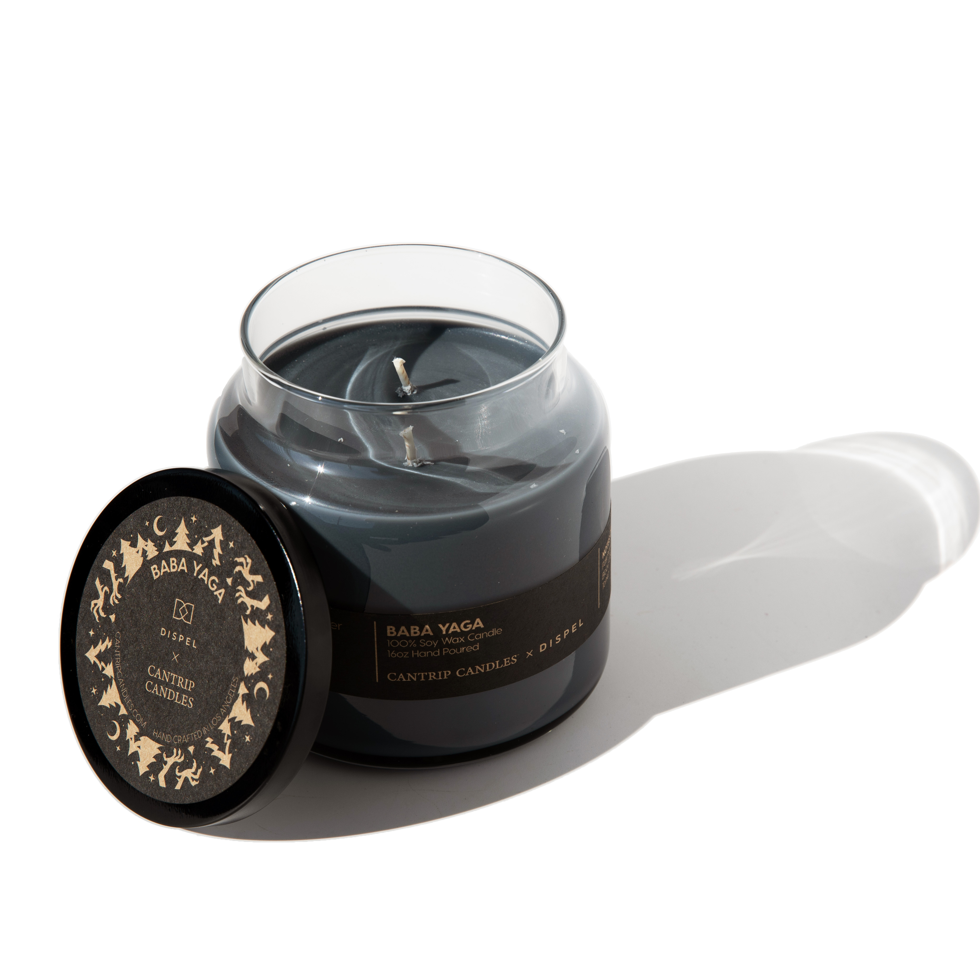 Cantrip Candles Baba Yaga Dark Soy Candle (16 oz.) - Dispel Dice - Premium DnD Dice & Accessories # #