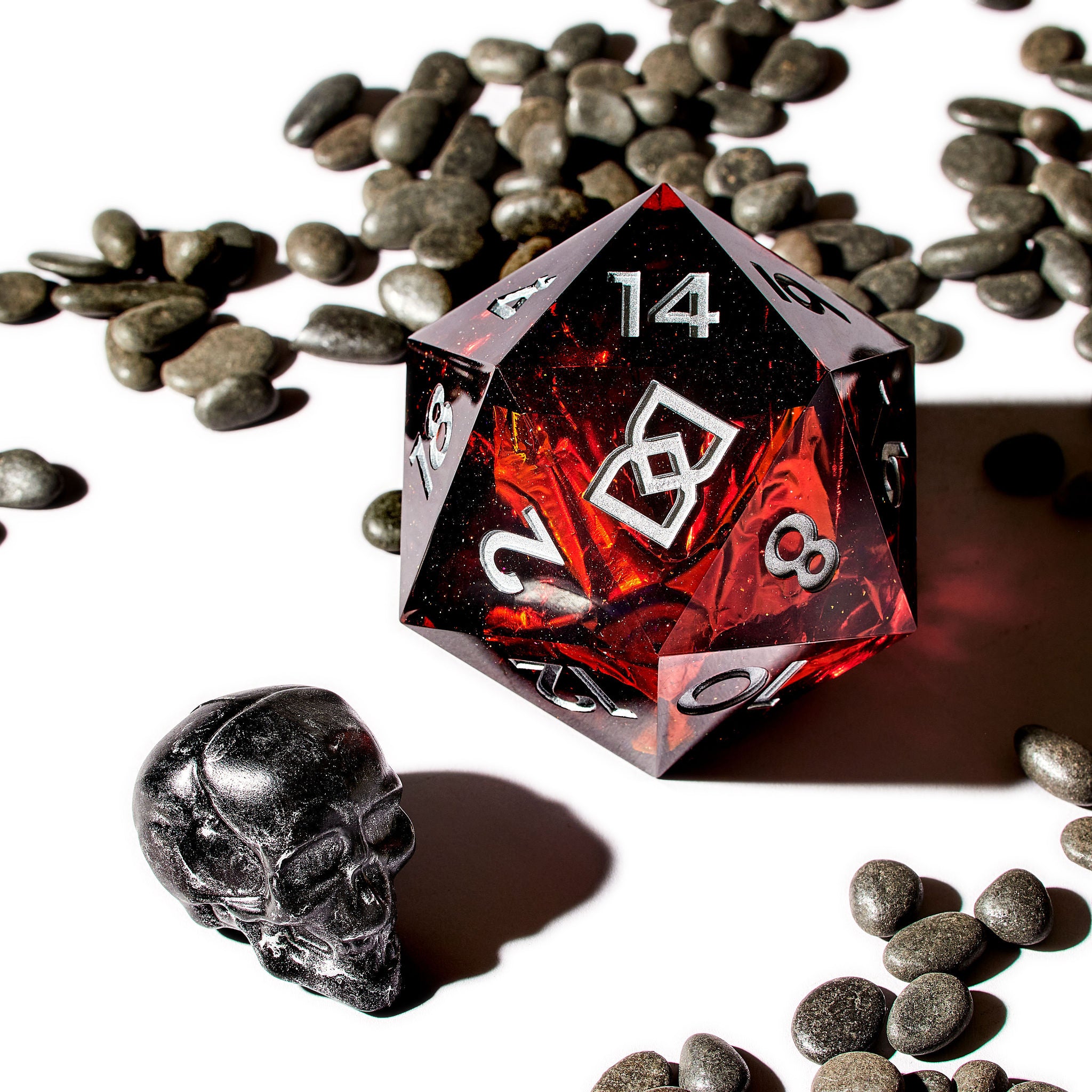 Crimson Nebula 95mm Chonk D20