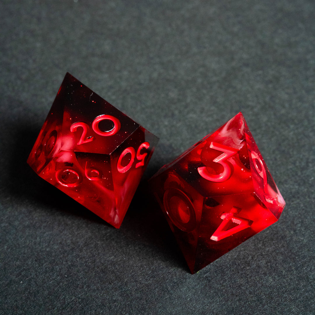 Deimos 7-Piece Polyhedral Dice Set