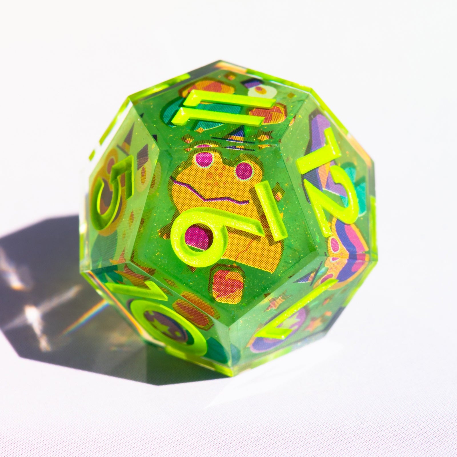 High Rollers The Clever Toad DnD Dice Set | Dispel Dice®