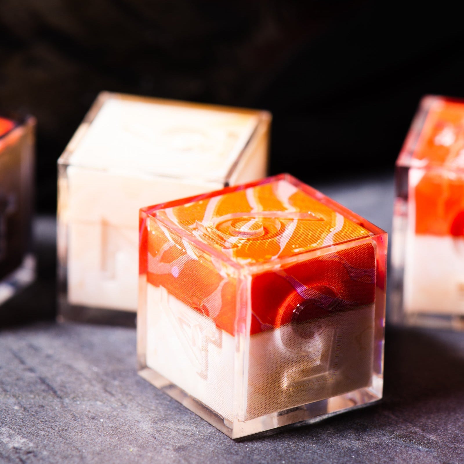 Sushi 4-Piece Iconic D6 Dice Set