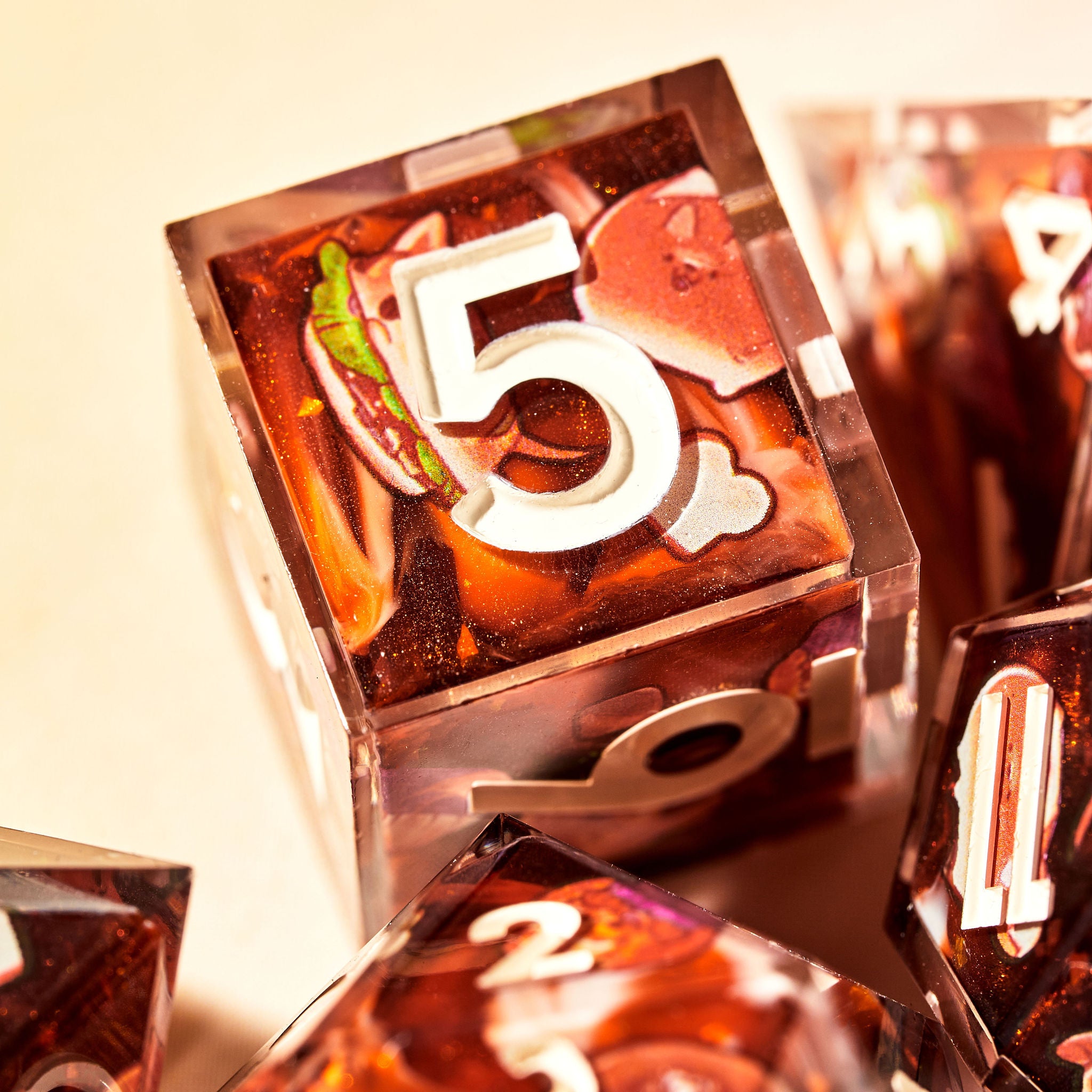 Dog Bakery 7-Piece Iconic Dice Set