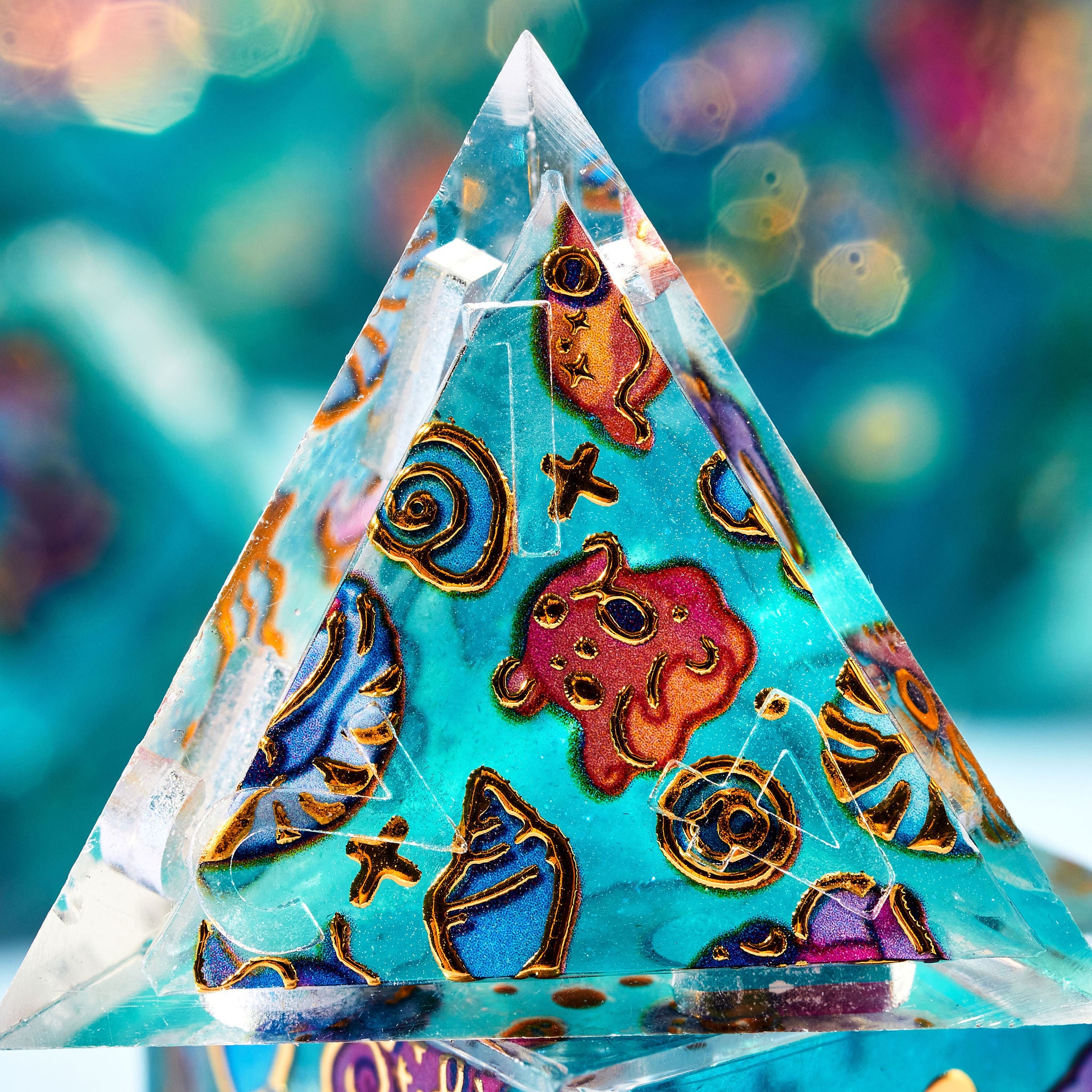 Cephalopods 7-Piece Iconic Dice Set