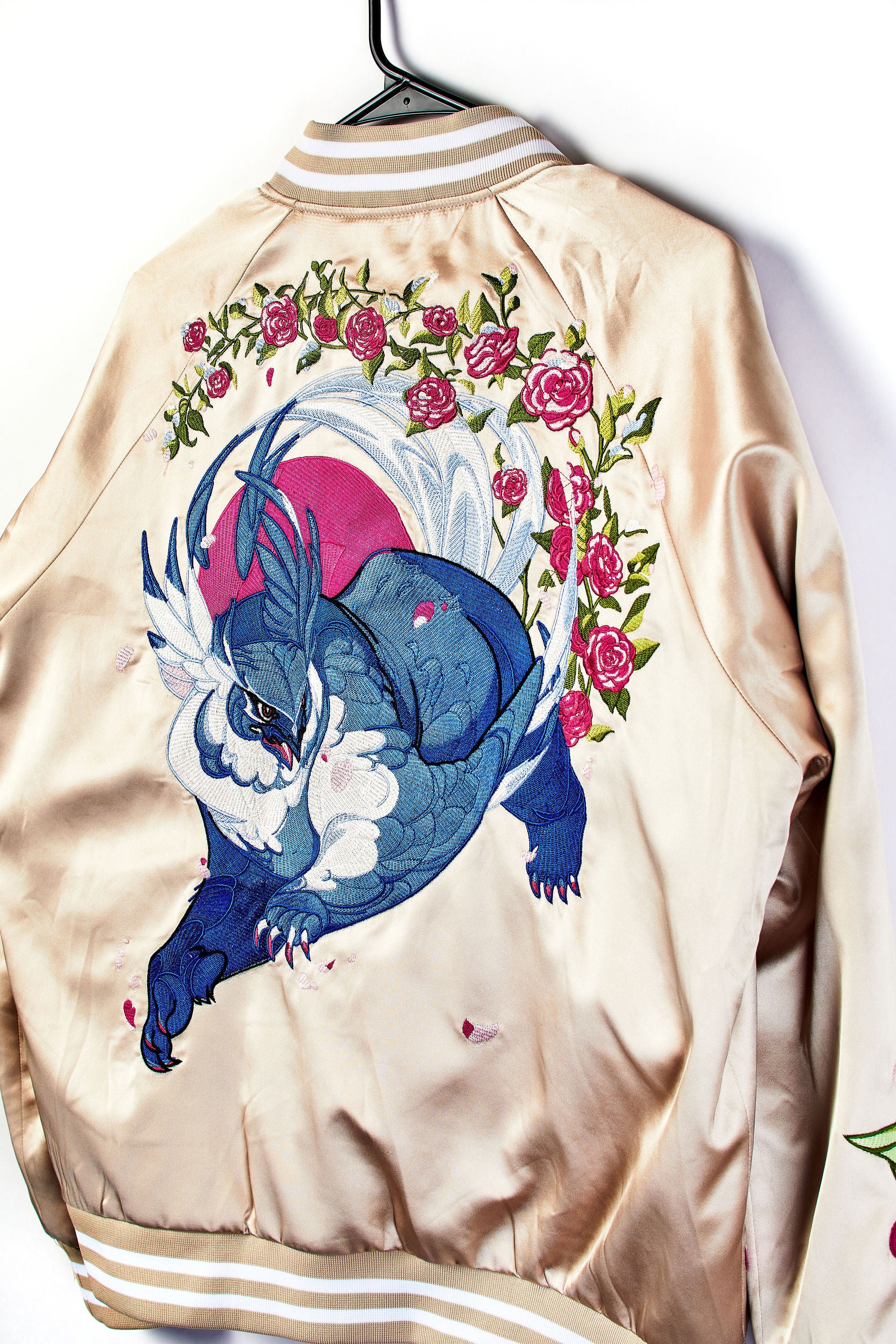 Premium Snowy Owlbear Bomber Jacket | Dispel Dice®