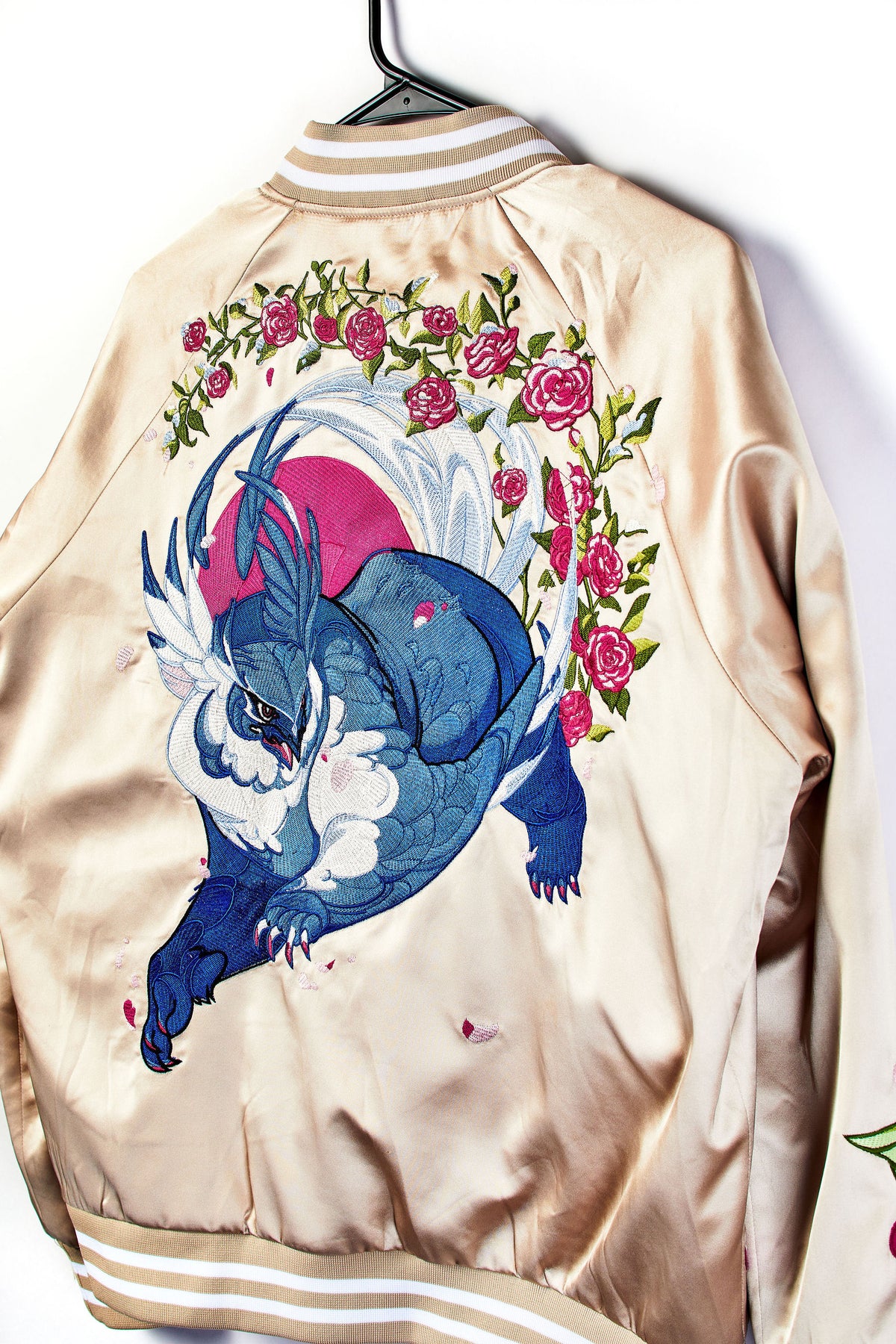 Premium Snowy Owlbear Bomber Jacket | Dispel Dice®