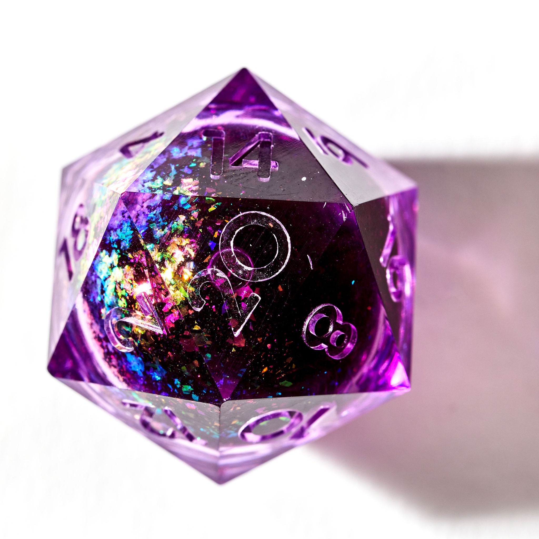 Questionable Potions 7-Piece Liquid Core Dice Set