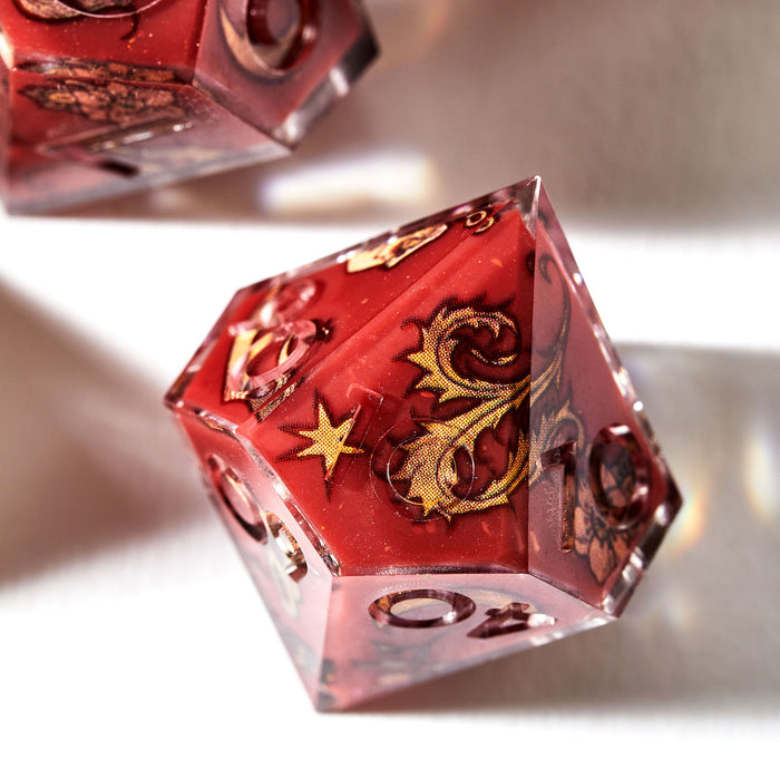 Eldritch Grimoire 7pc. DnD Dice Set | Dispel - Premium Gaming Dice