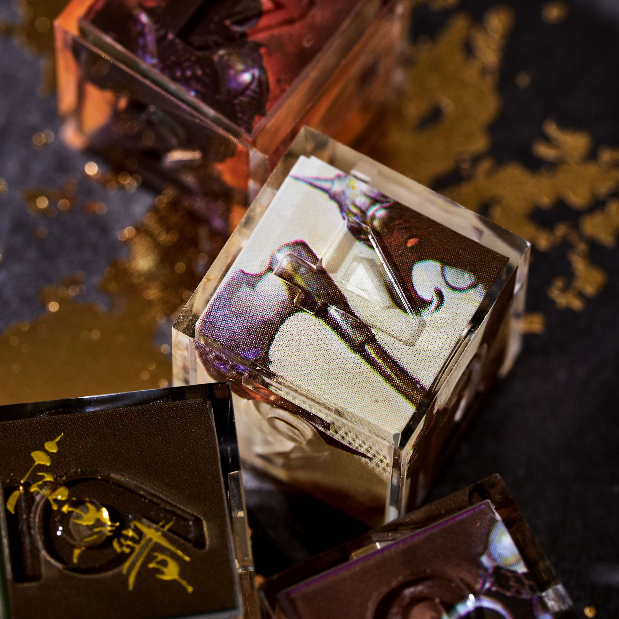 Frazetta x Dispel Death Dealer 4-Piece Iconic D6 Dice Set | Dispel