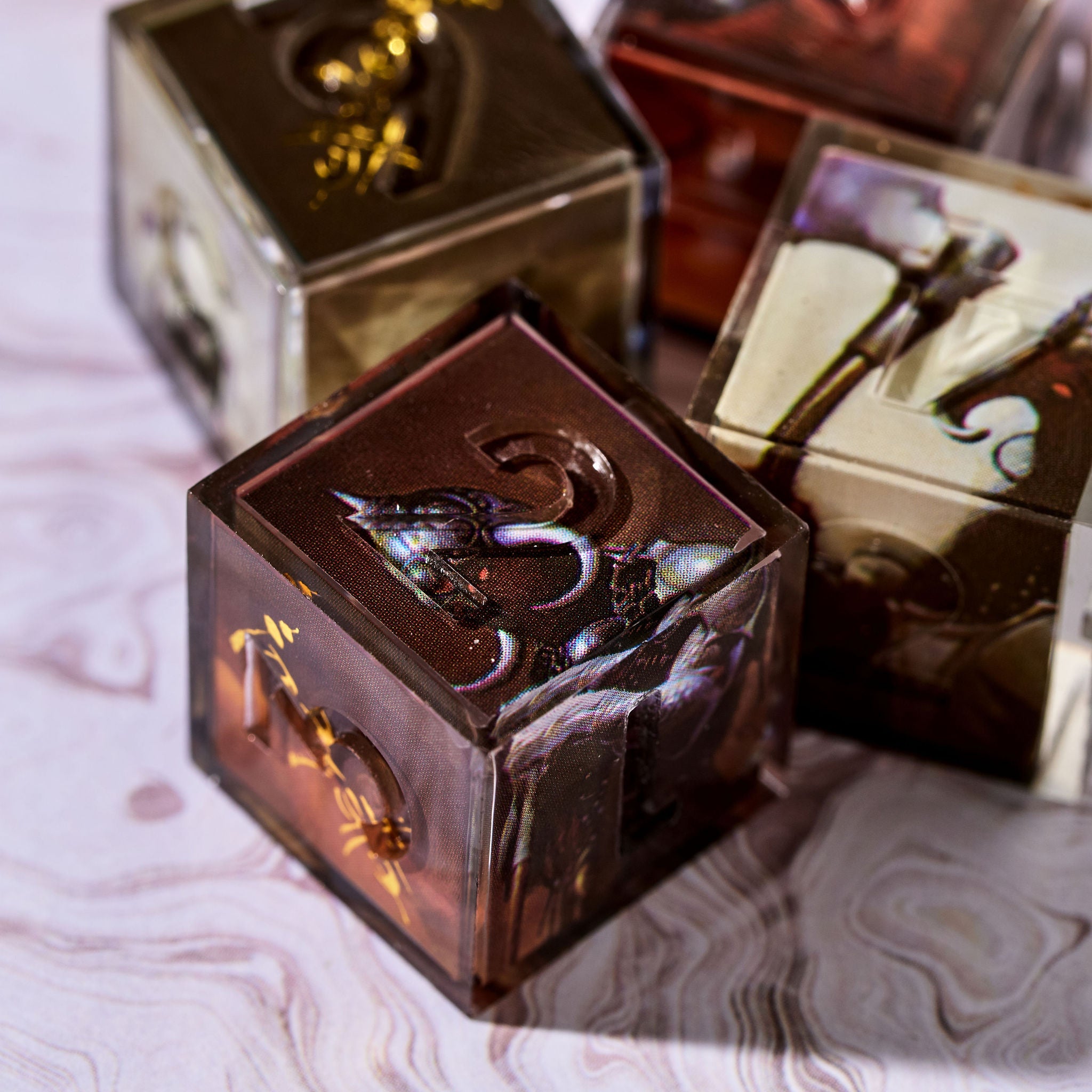 Frazetta x Dispel Death Dealer 4-Piece Iconic D6 Dice Set