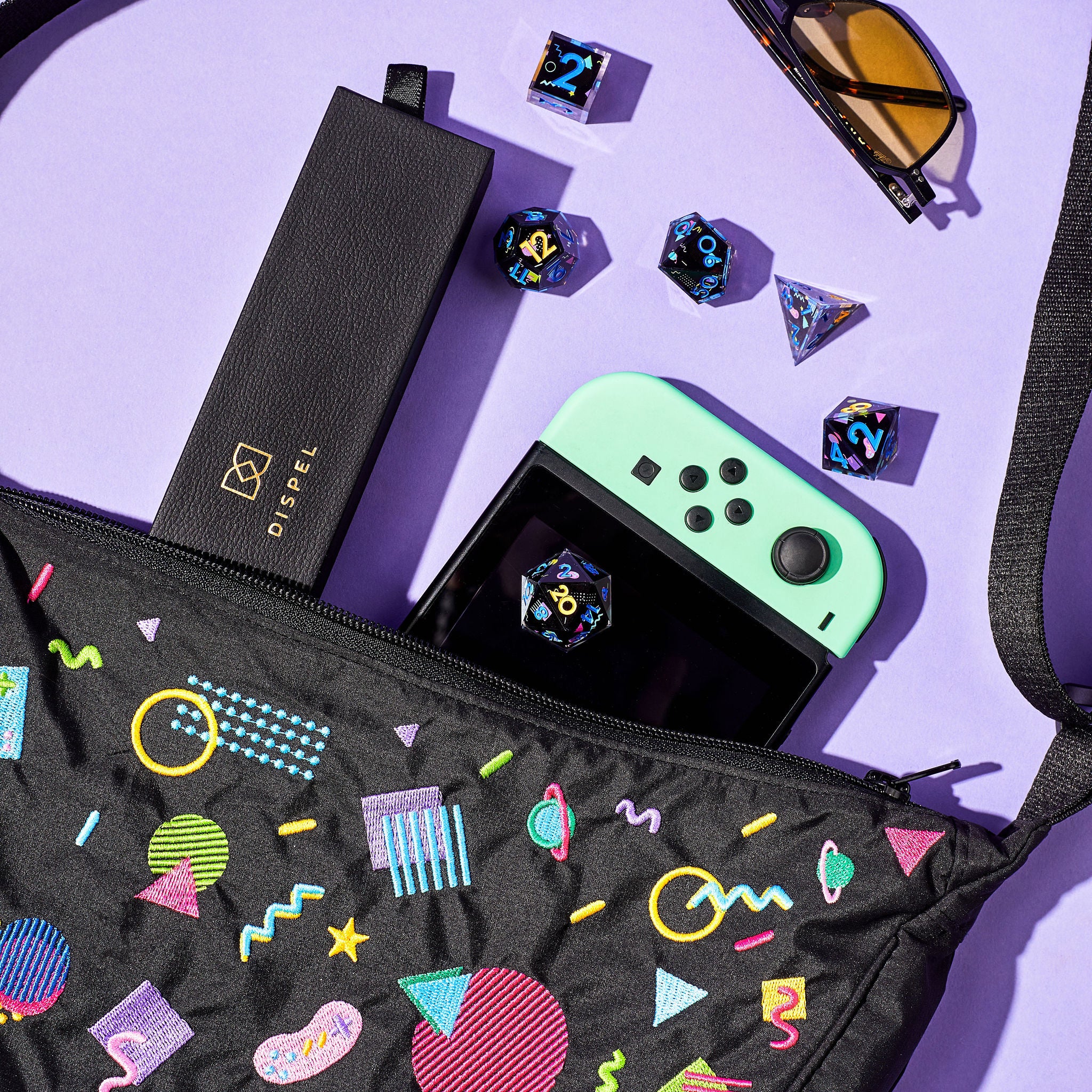 Dispel Power Glove Crossbody Bag - Dispel Dice - Premium DnD Dice & Accessories