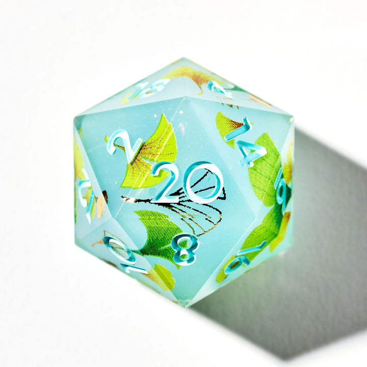 Ginkgos 7-Piece Polyhedral Dice Set - Dispel Dice - Premium DnD Dice & Accessories