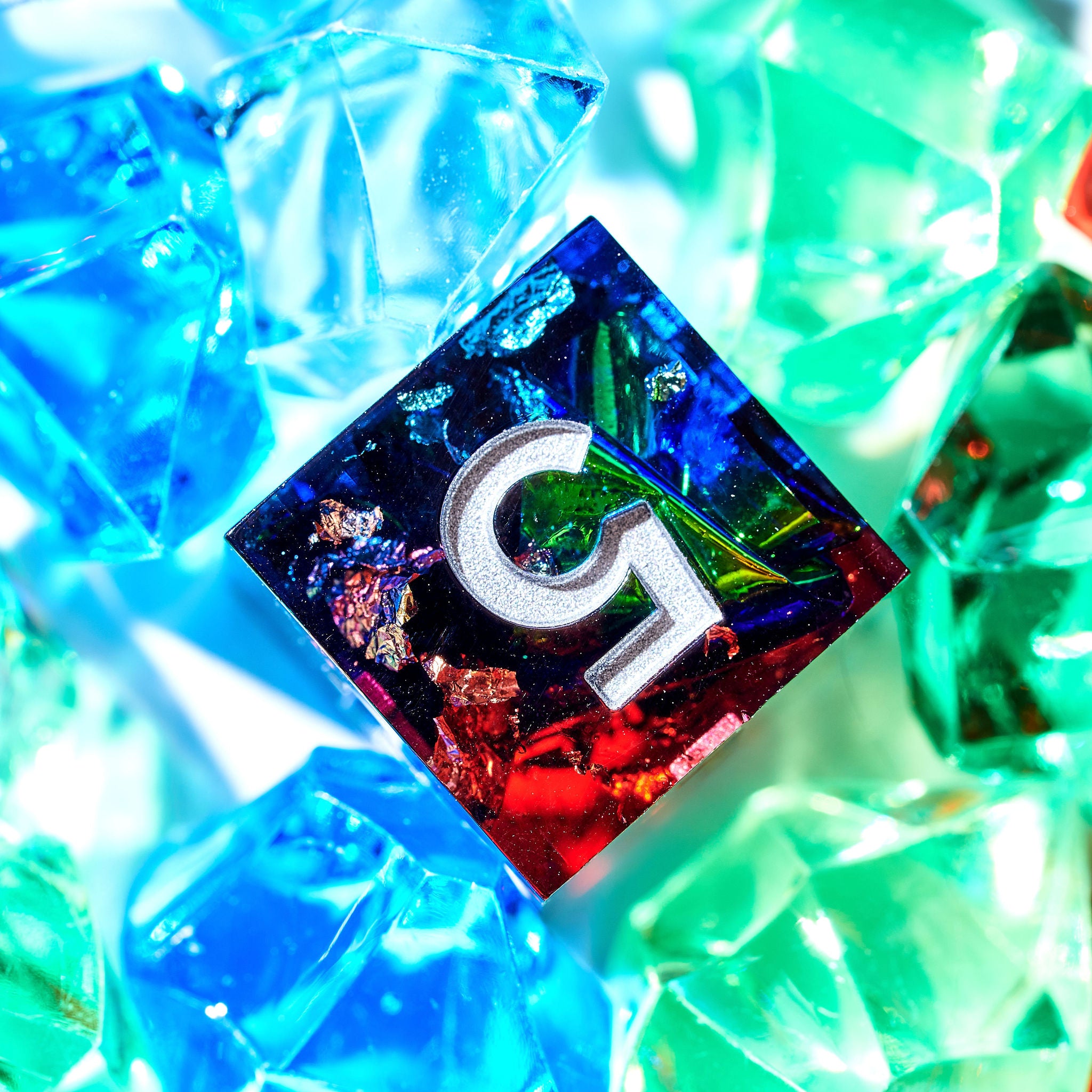 Total Party Kill 7-Piece Polyhedral Dice Set | Dispel Dice