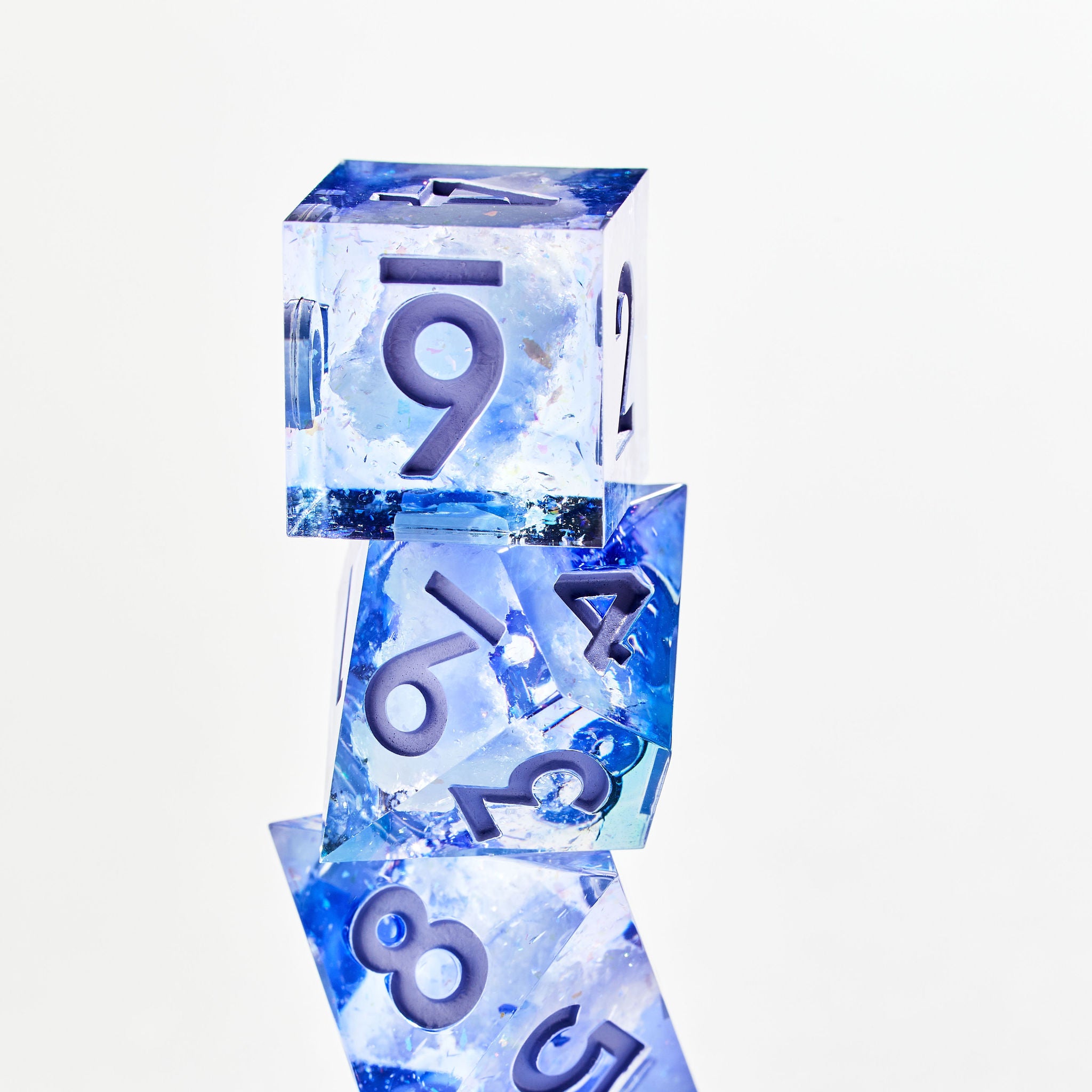 Twilight Dreams 7-Piece Dice Polyhedral Set - Dispel Dice - Premium DnD Dice & Accessories