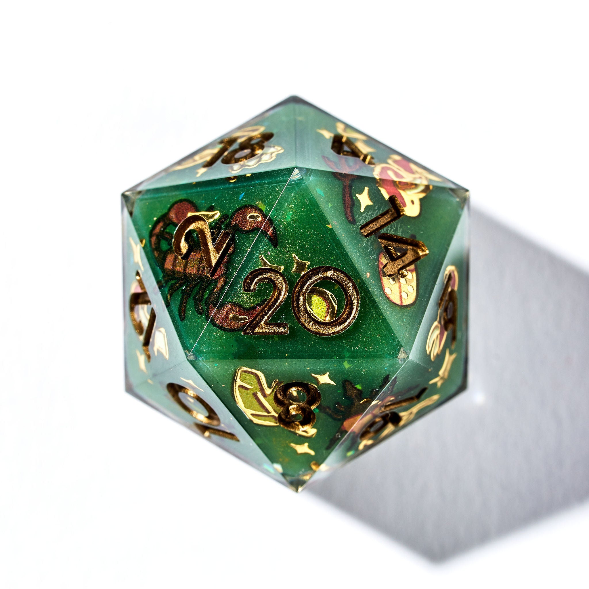 Creepy Crawlies Iconic 7-Piece Dice Set