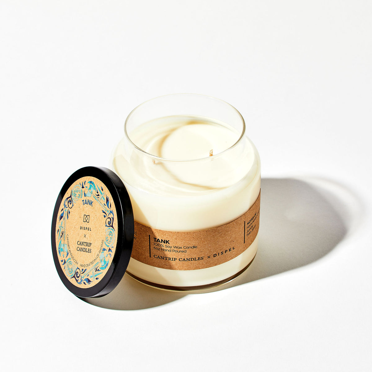 Tank Scented Soy Wax Candle | Dispel x Cantrip Candles