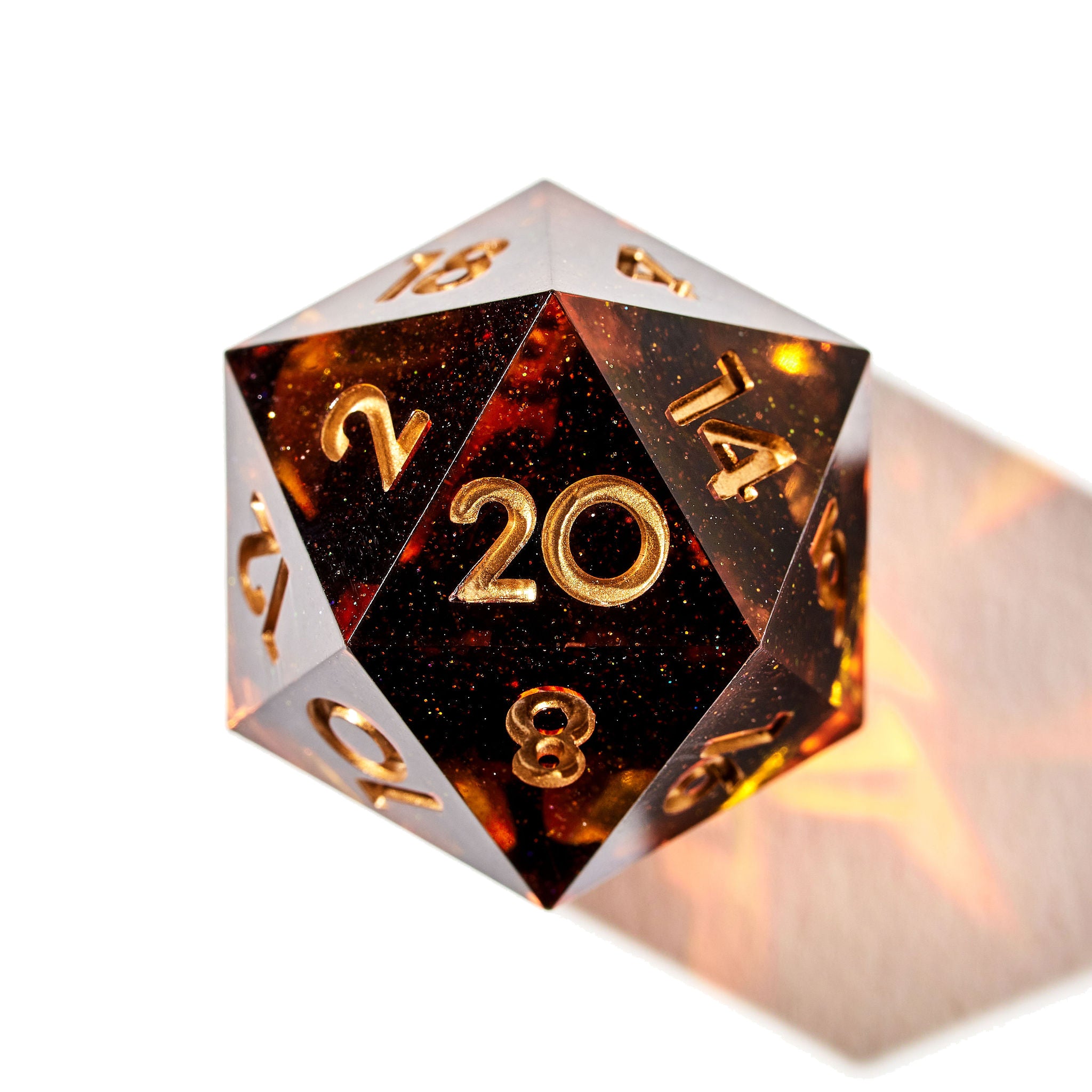 Infernal Fury 7-Piece Polyhedral Dice Set