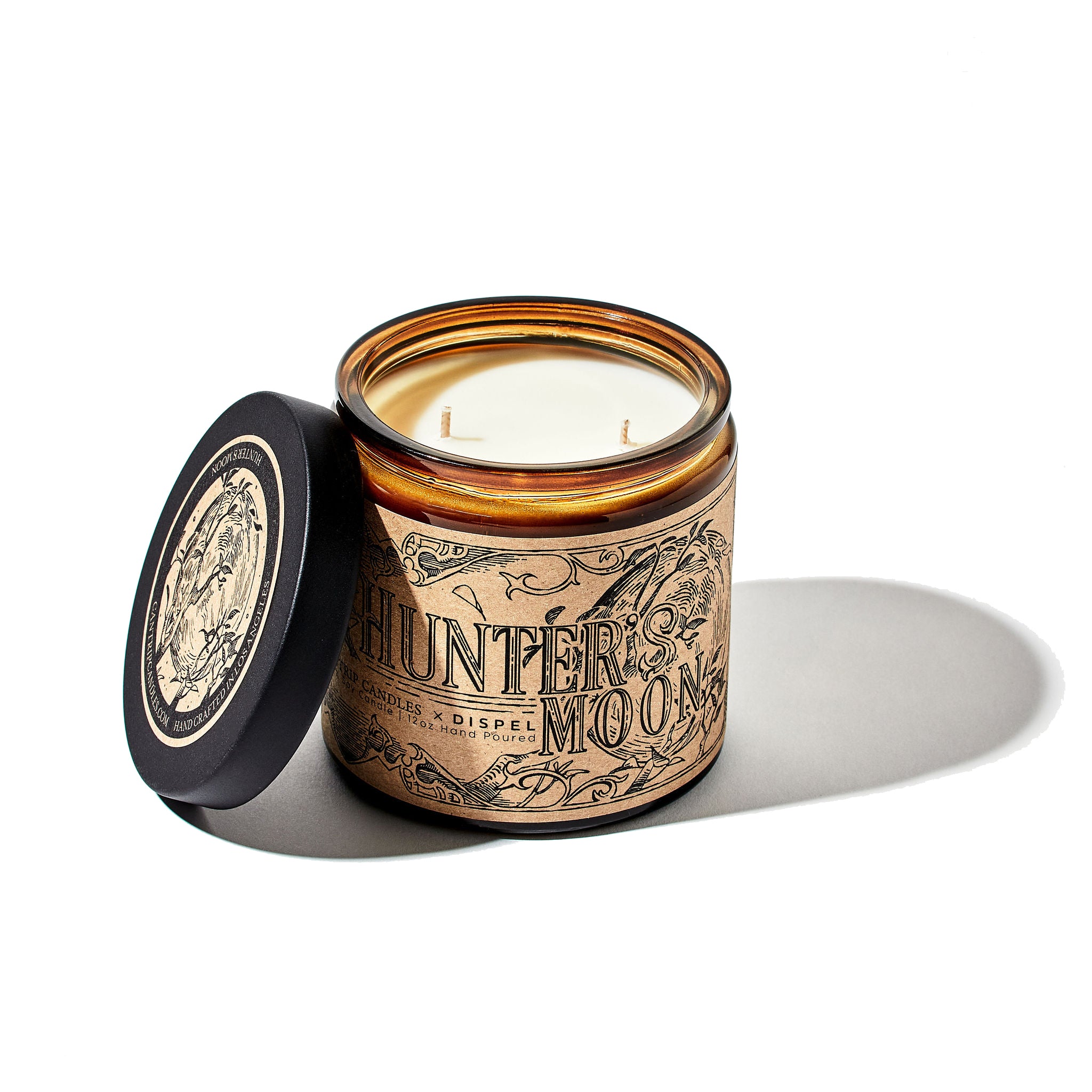 Dispel Dice x Cantrip Candles "Hunter's Moon" Scented Soy Candle (12 oz.)