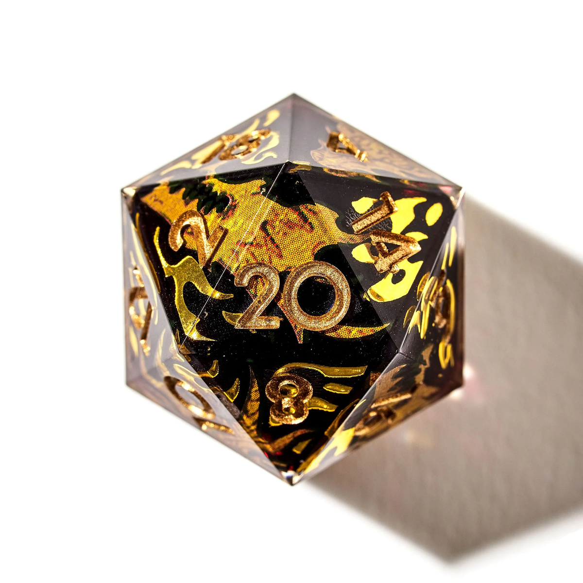 Quest's End x Dispel Dragon Bones 7-Piece Dice Set | Dispel Dice®