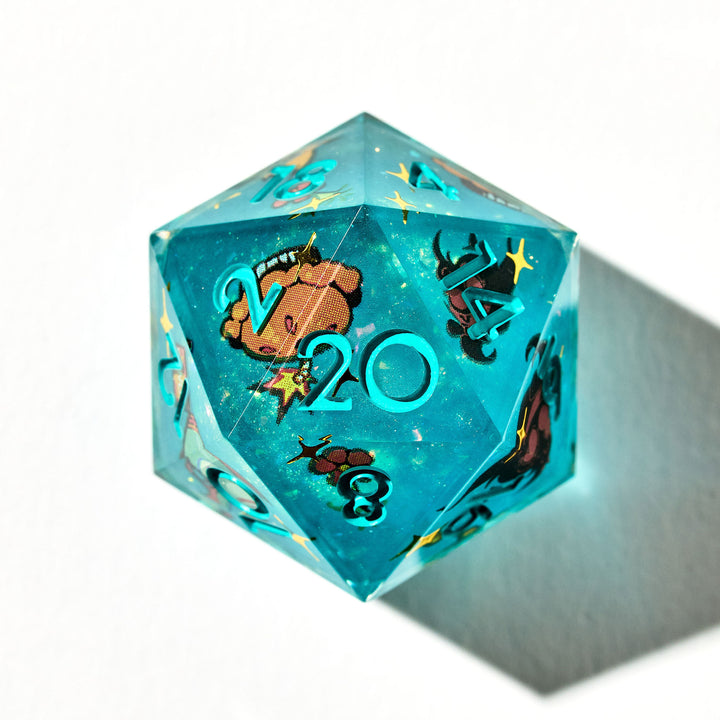 Avantris x Dispel Dice "Once Upon a Witchlight" Iconic 7-Piece Dice Set