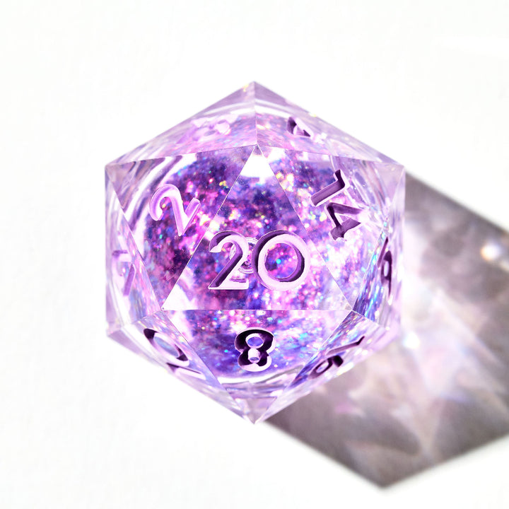 Dreams of Lavender 7-Piece Liquid Core Dice Set