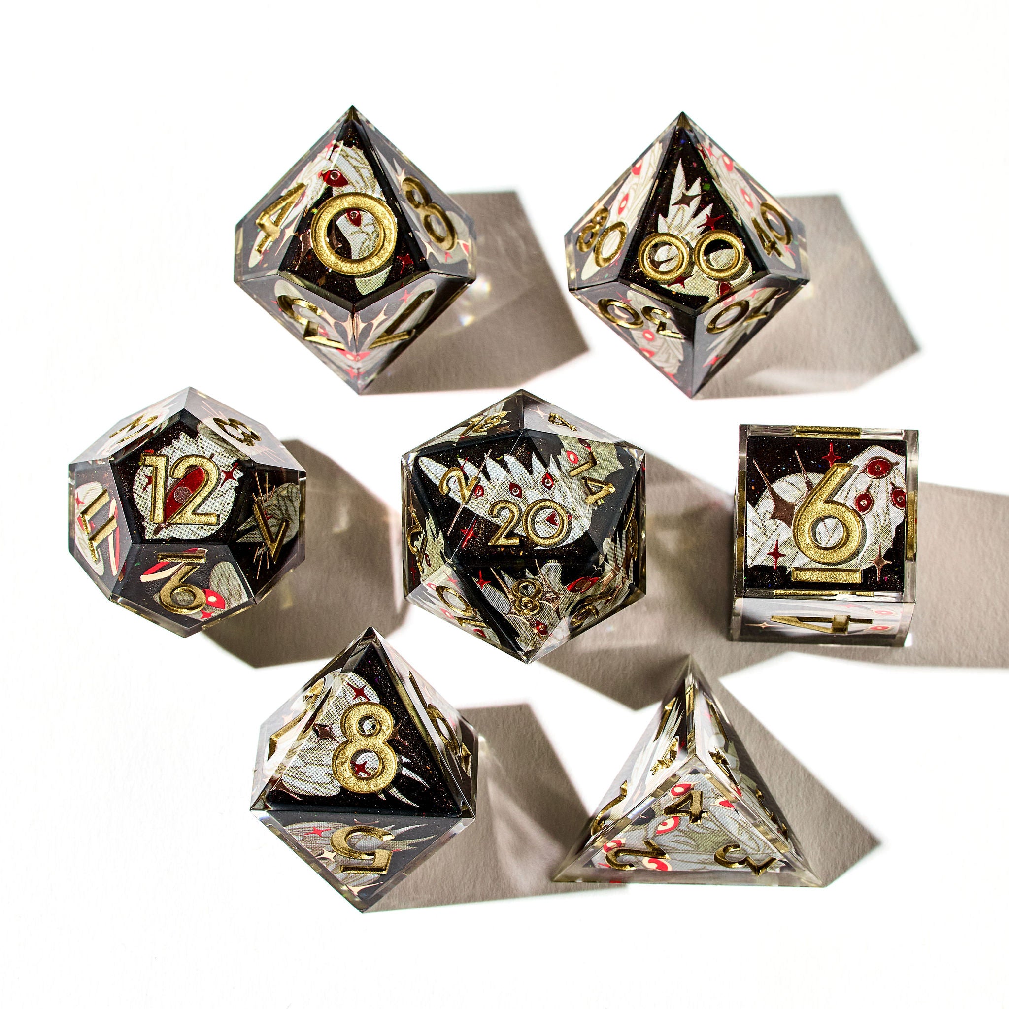 Be Not Afraid 7-pc. DnD Dice Set | Dispel - Premium Gaming Dice