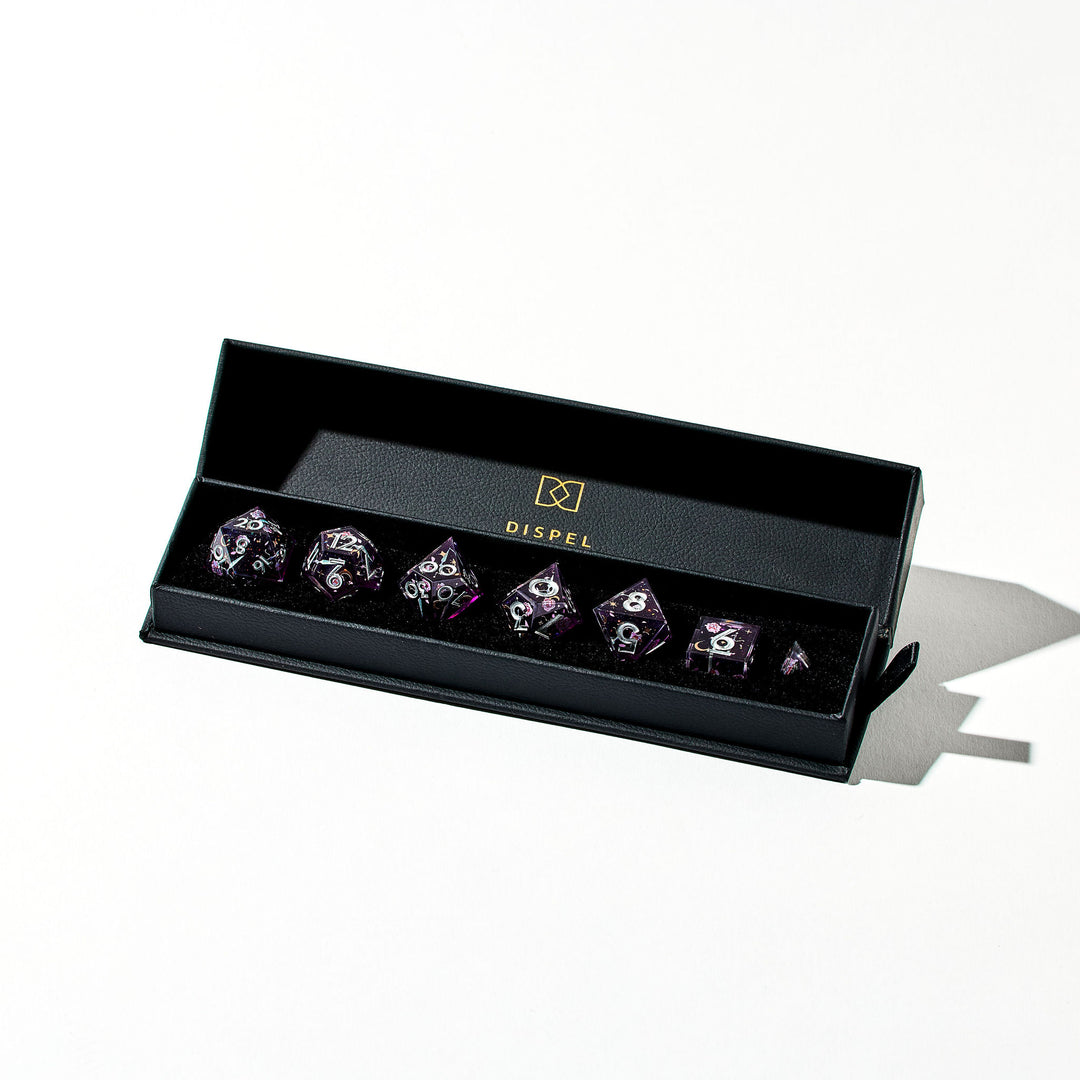 Moonlit Duel 7-Piece Iconic Dice Set