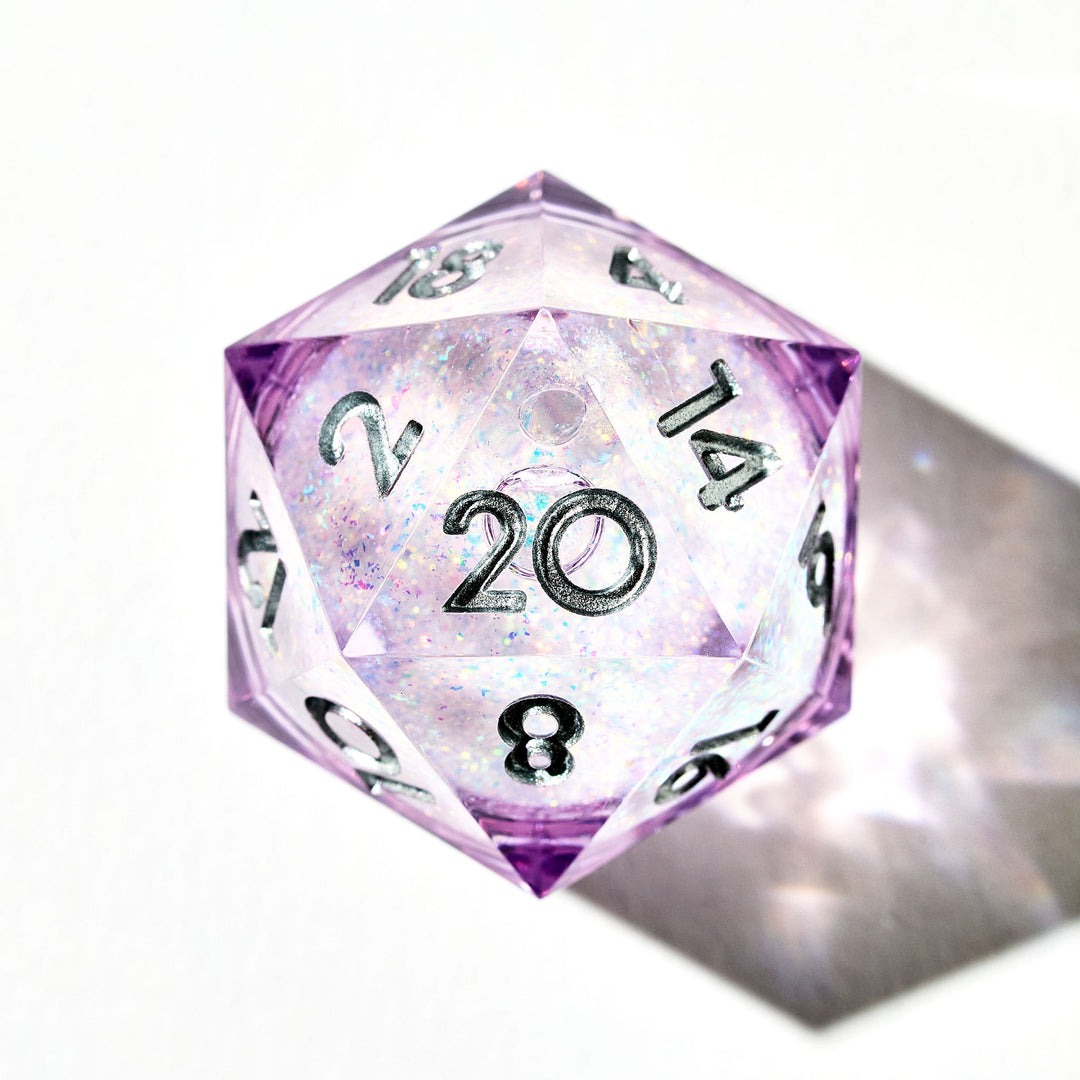 Ode to Amethyst 7-Piece Liquid Core Palette Dice Set