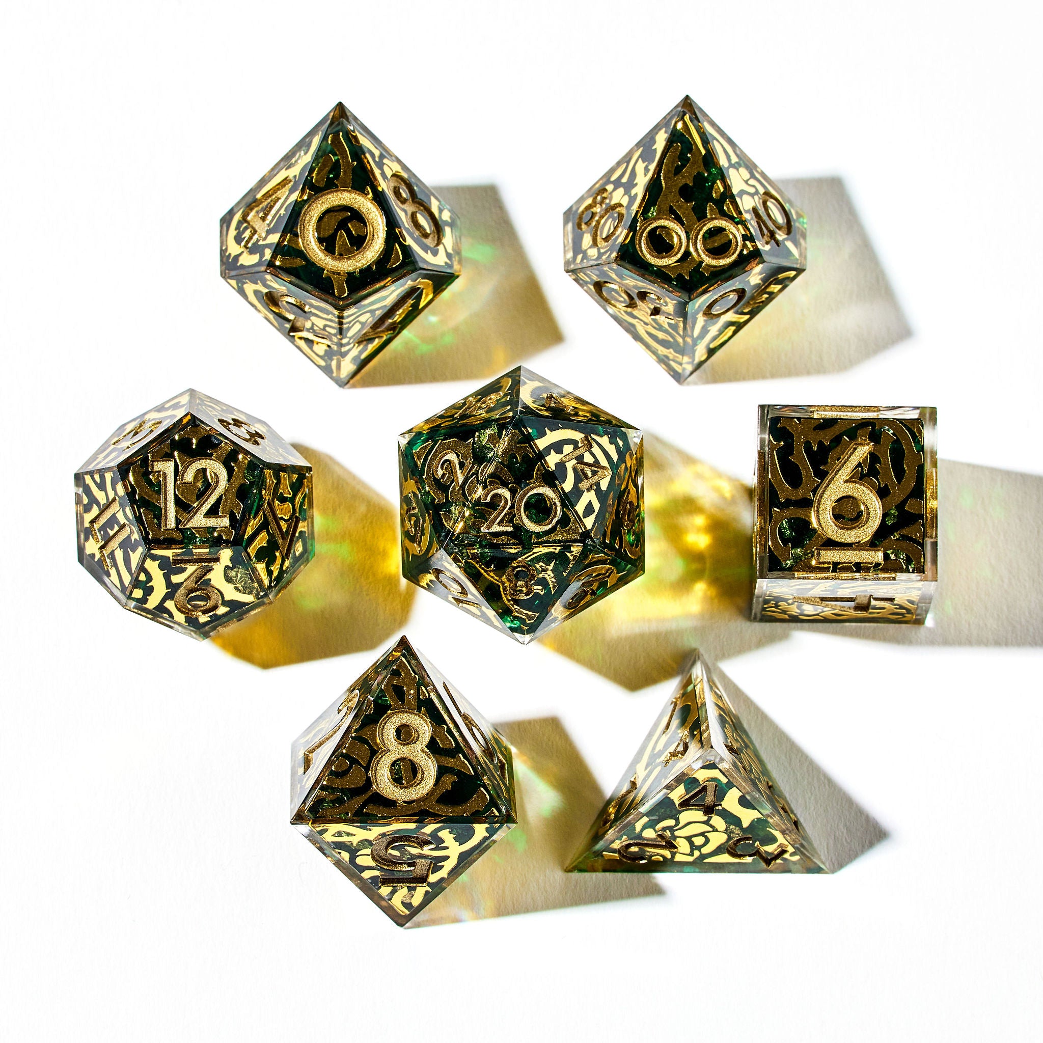 Store Dispel Dice Debut Collection - Black Emerald