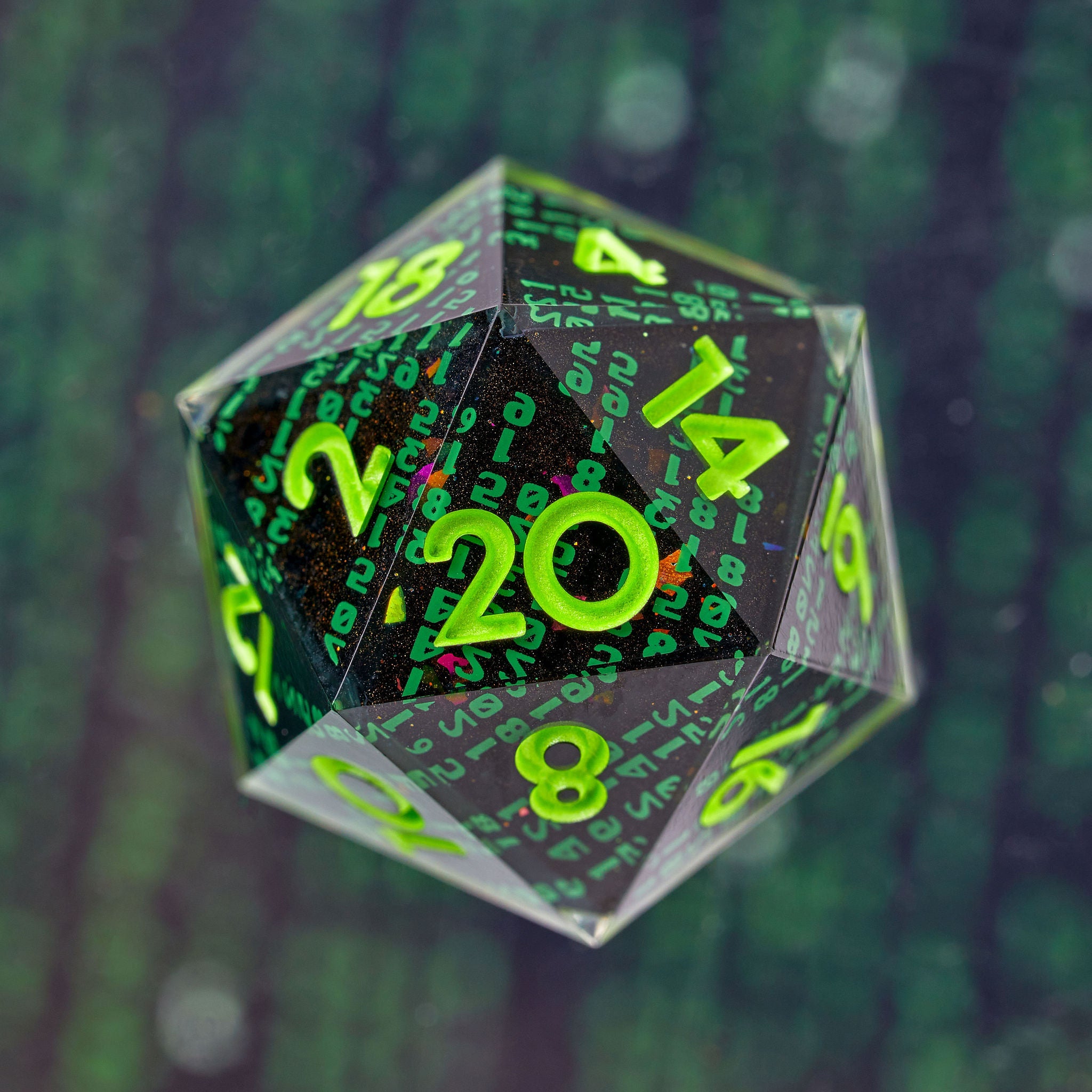 Coderain 7-Piece Iconic Dice Set | Dispel Dice