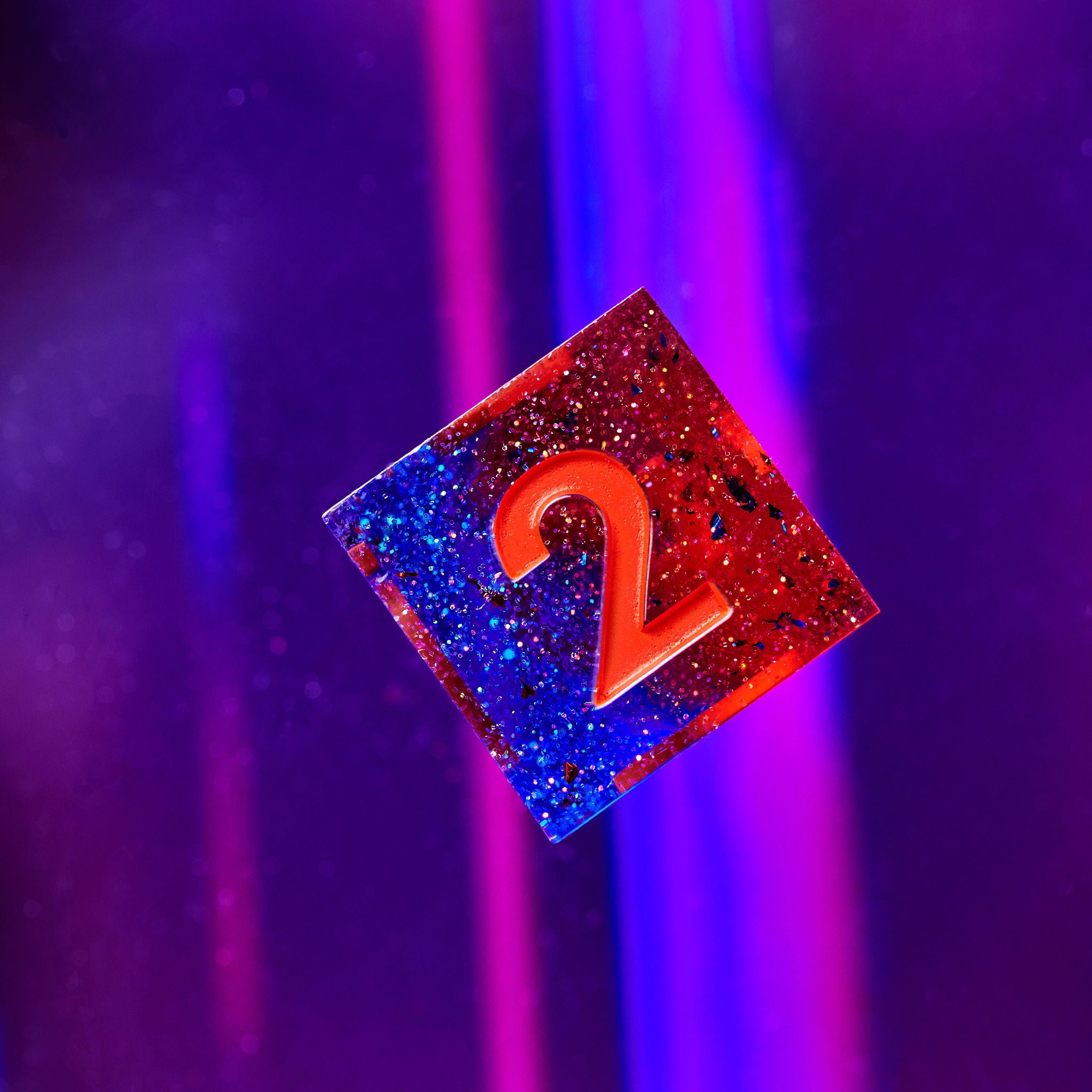 Red Shift 7-Piece Polyhedral Dice Set - Dispel Dice - Premium DnD Dice & Accessories