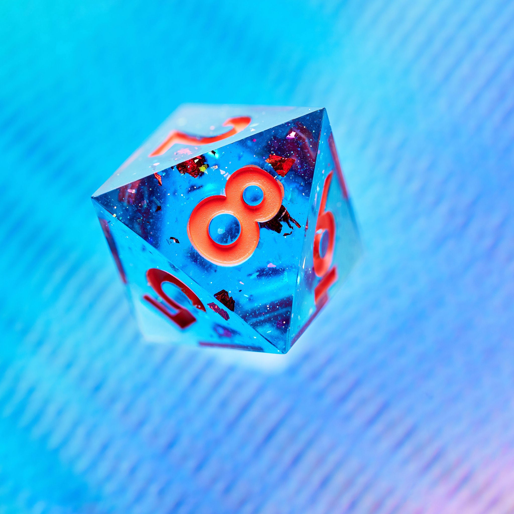 The Shortest Distance 7-Piece Polyhedral Dice Set - Dispel Dice - Premium DnD Dice & Accessories