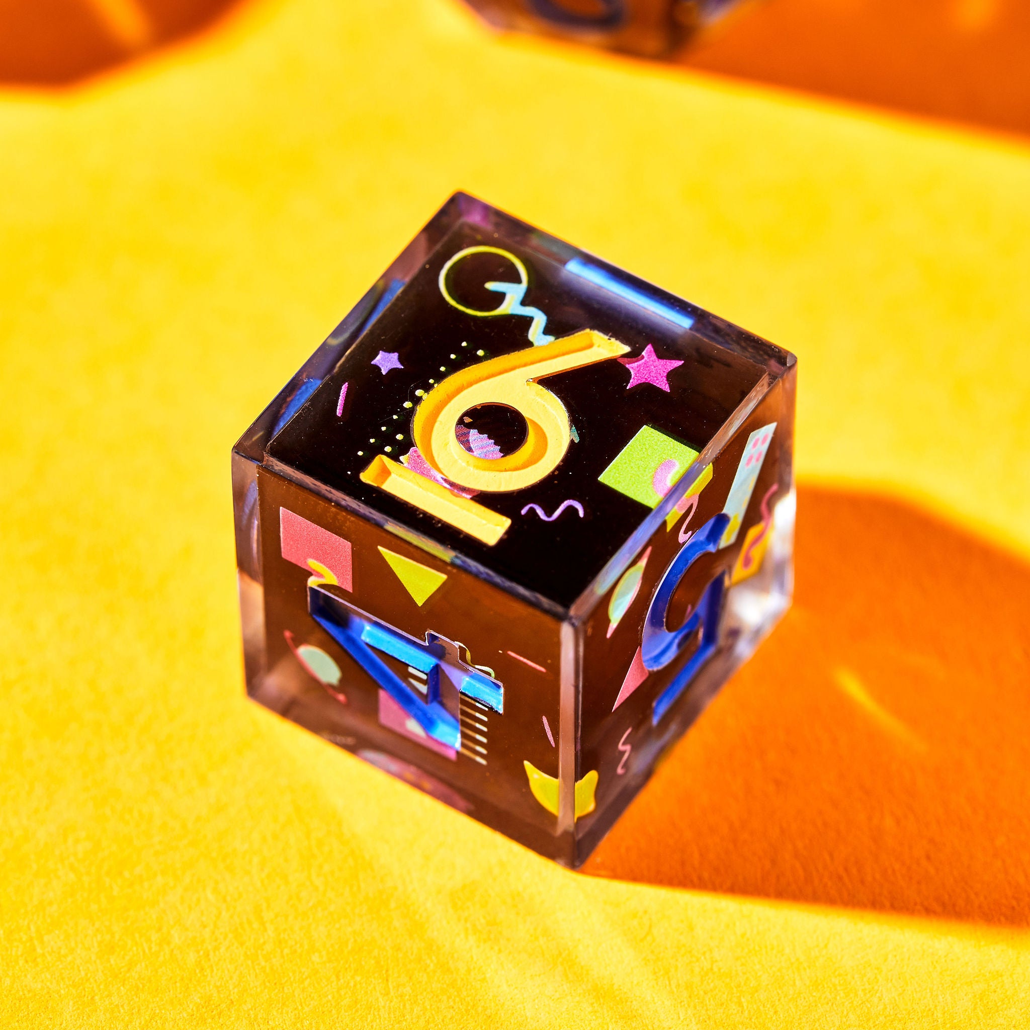 The Power Glove 7-Piece Iconic Dice Set - Dispel Dice - Premium DnD Dice & Accessories