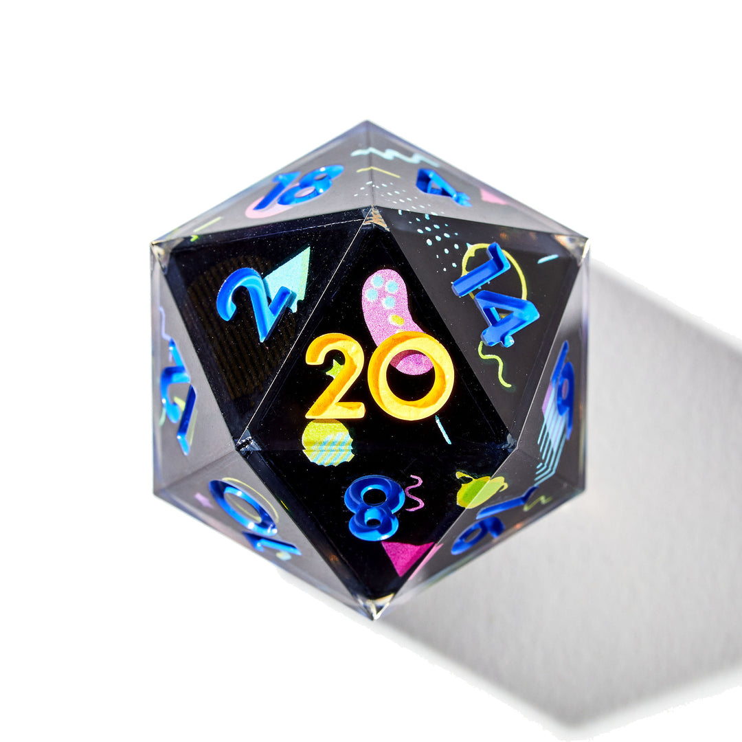 The Power Glove 7-Piece Iconic Dice Set