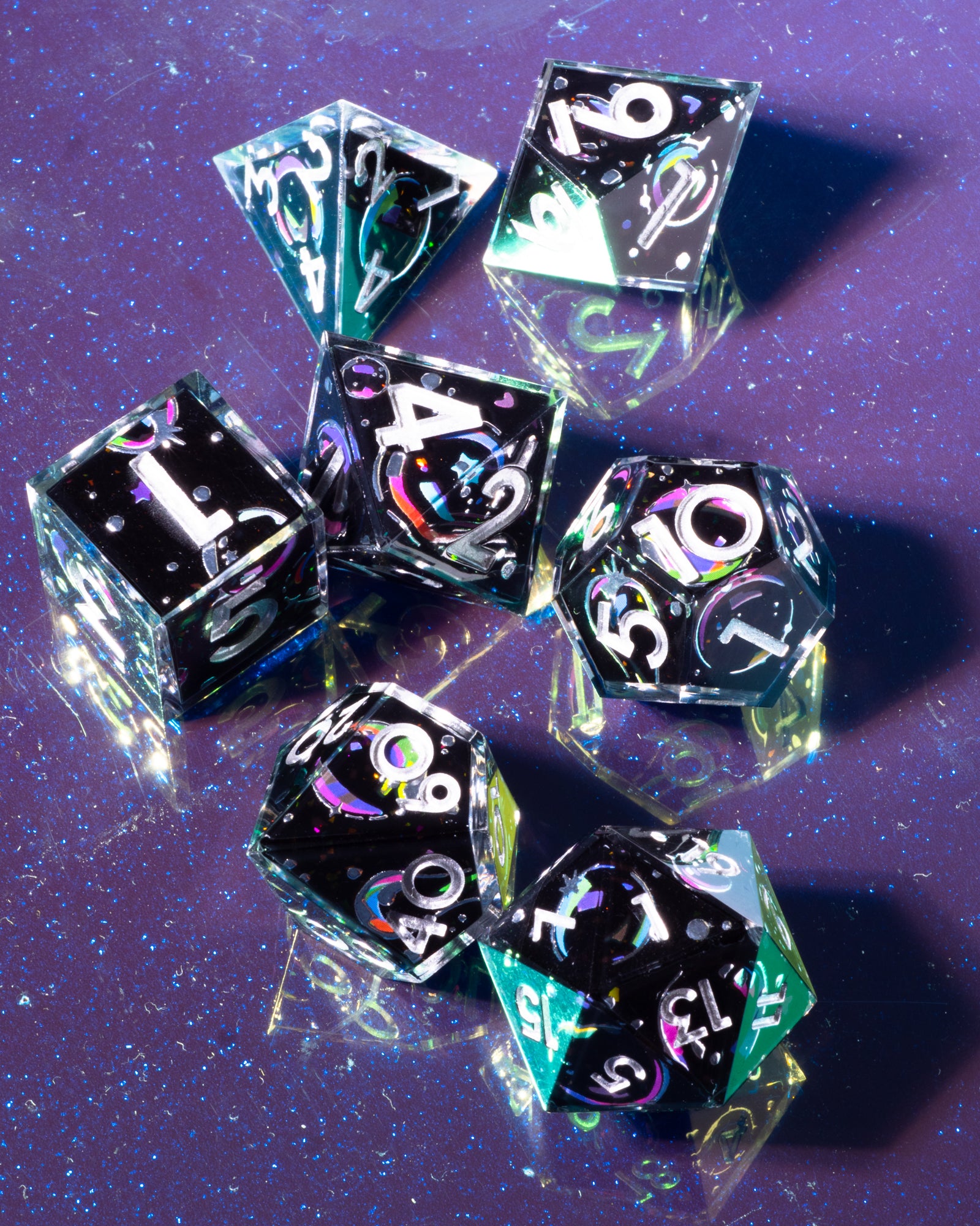 Remember Me 7-Piece Iconic Dice Set