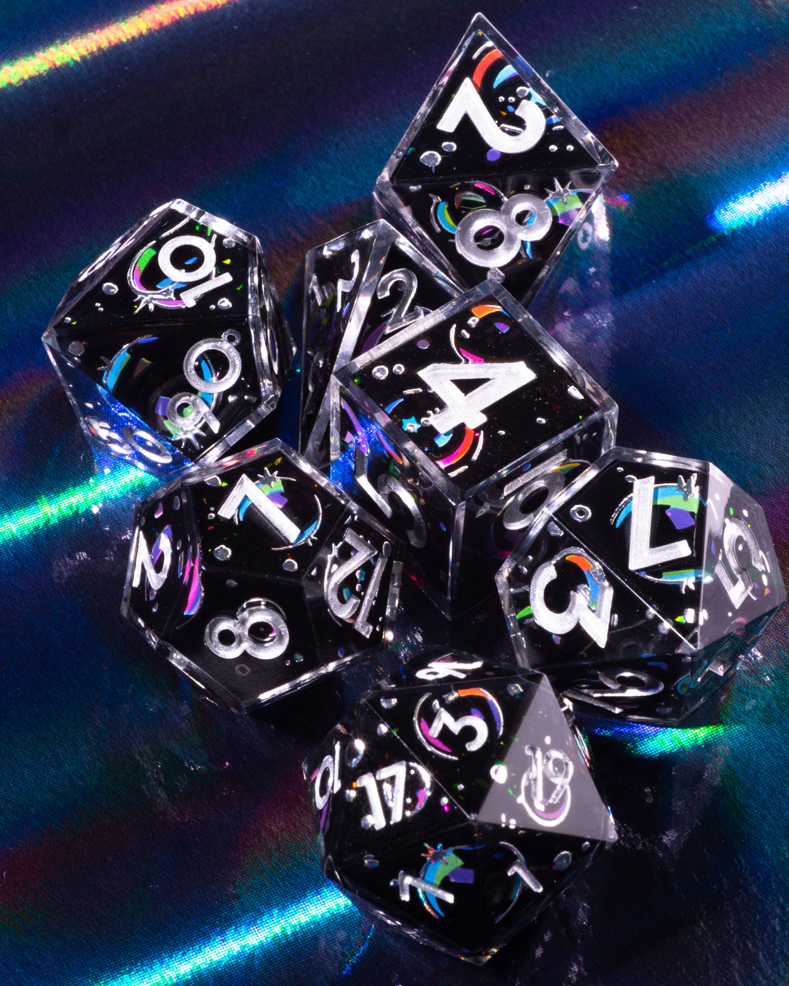 Remember Me 7-Piece Iconic Dice Set