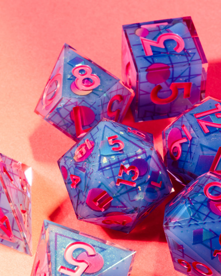 Lo-Fi 7-Piece Iconic Dice Set