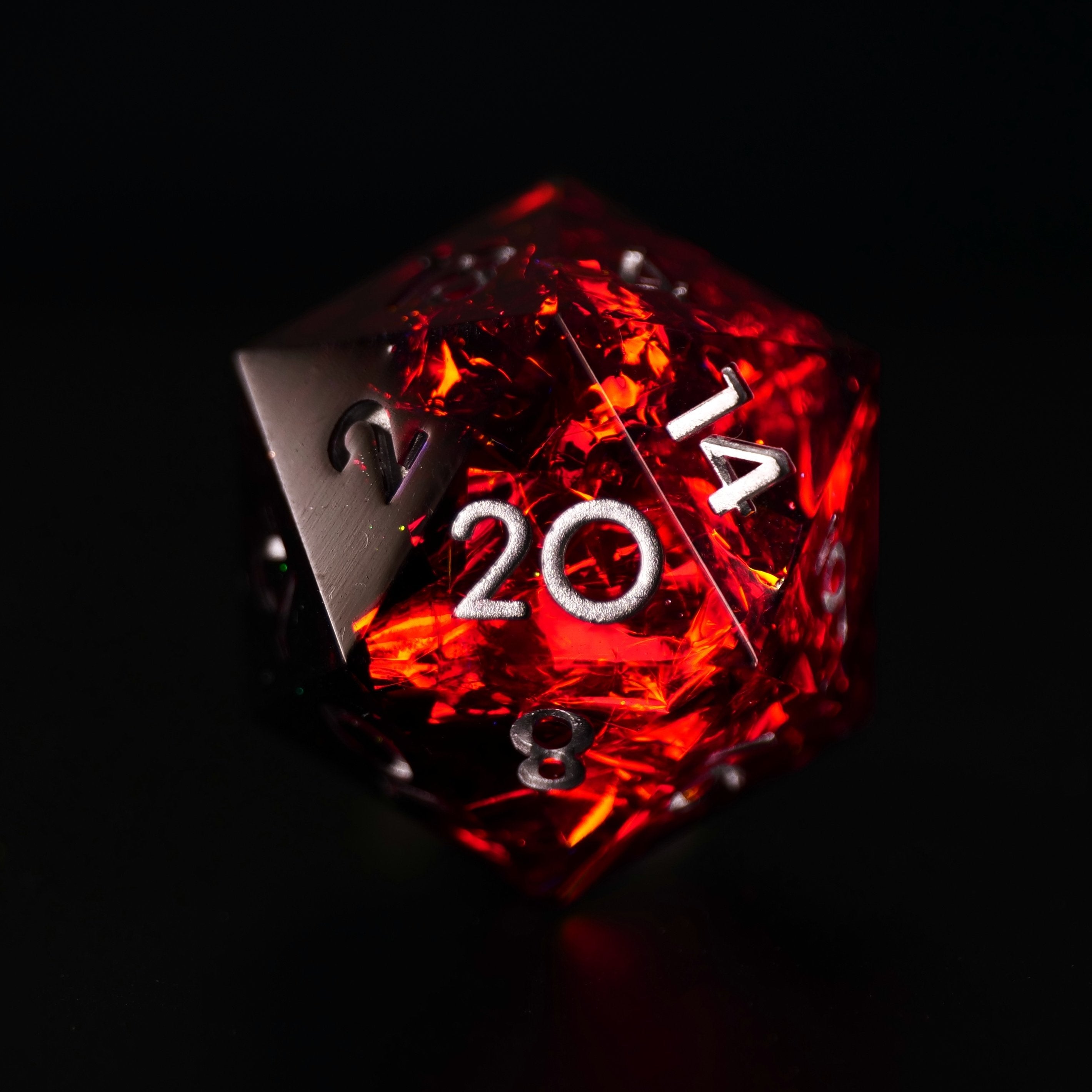 Persephone's Seeds 7-Piece Polyhedral Dice Set - Dispel Dice - Premium DnD Dice & Accessories