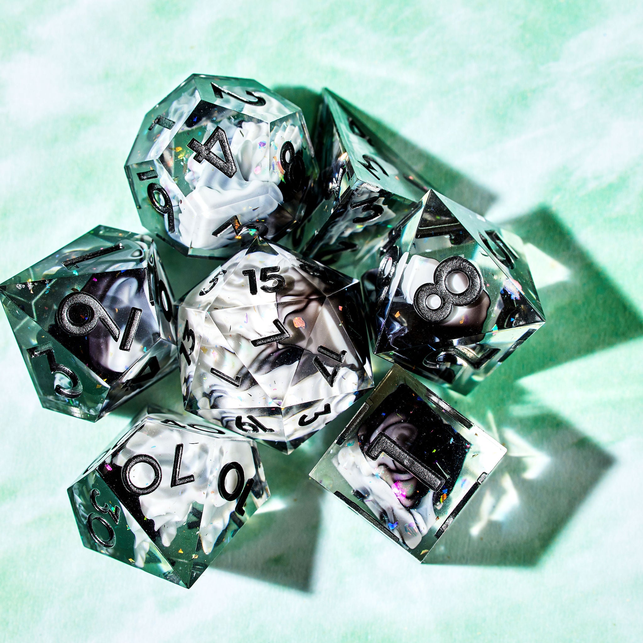 Alien Worlds 7-Piece Terraform Dice Set | Dispel Dice®