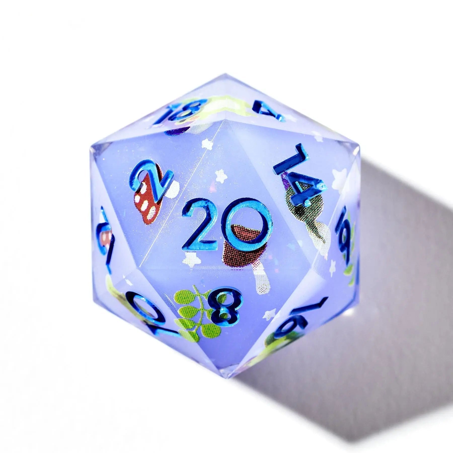 Arcane Amphibia 7-Piece Polyhedral Dice Set - Dispel Dice - Premium DnD Dice & Accessories