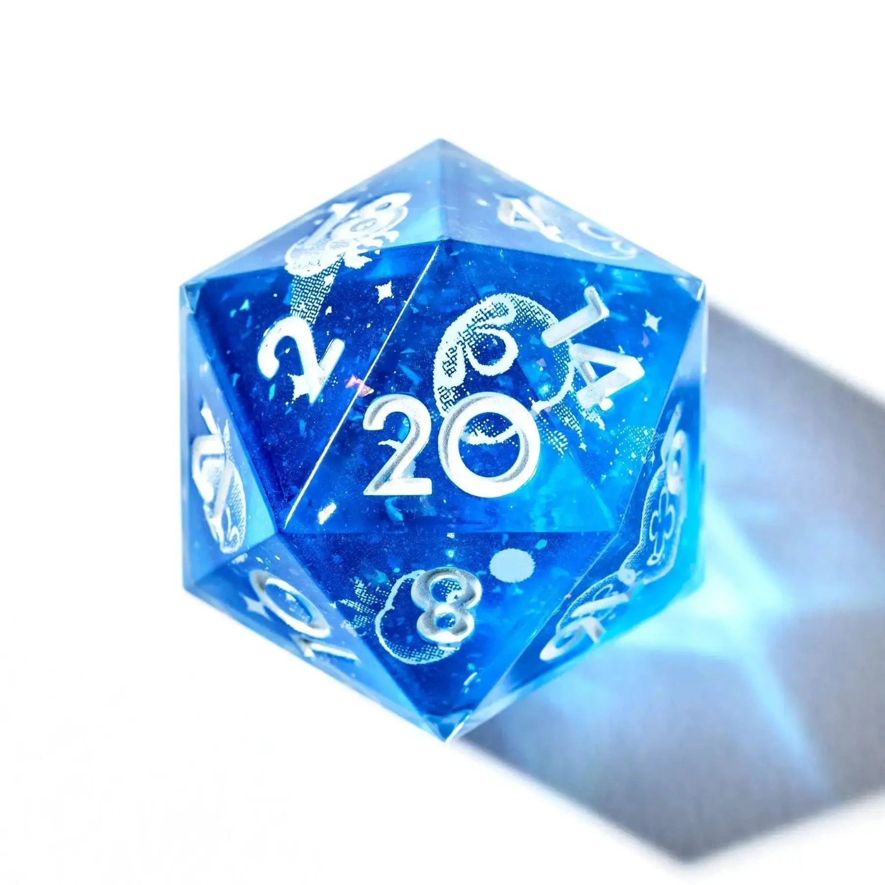 Aurelia 7-Piece Polyhedral Dice Set - Dispel Dice - Premium DnD Dice & Accessories