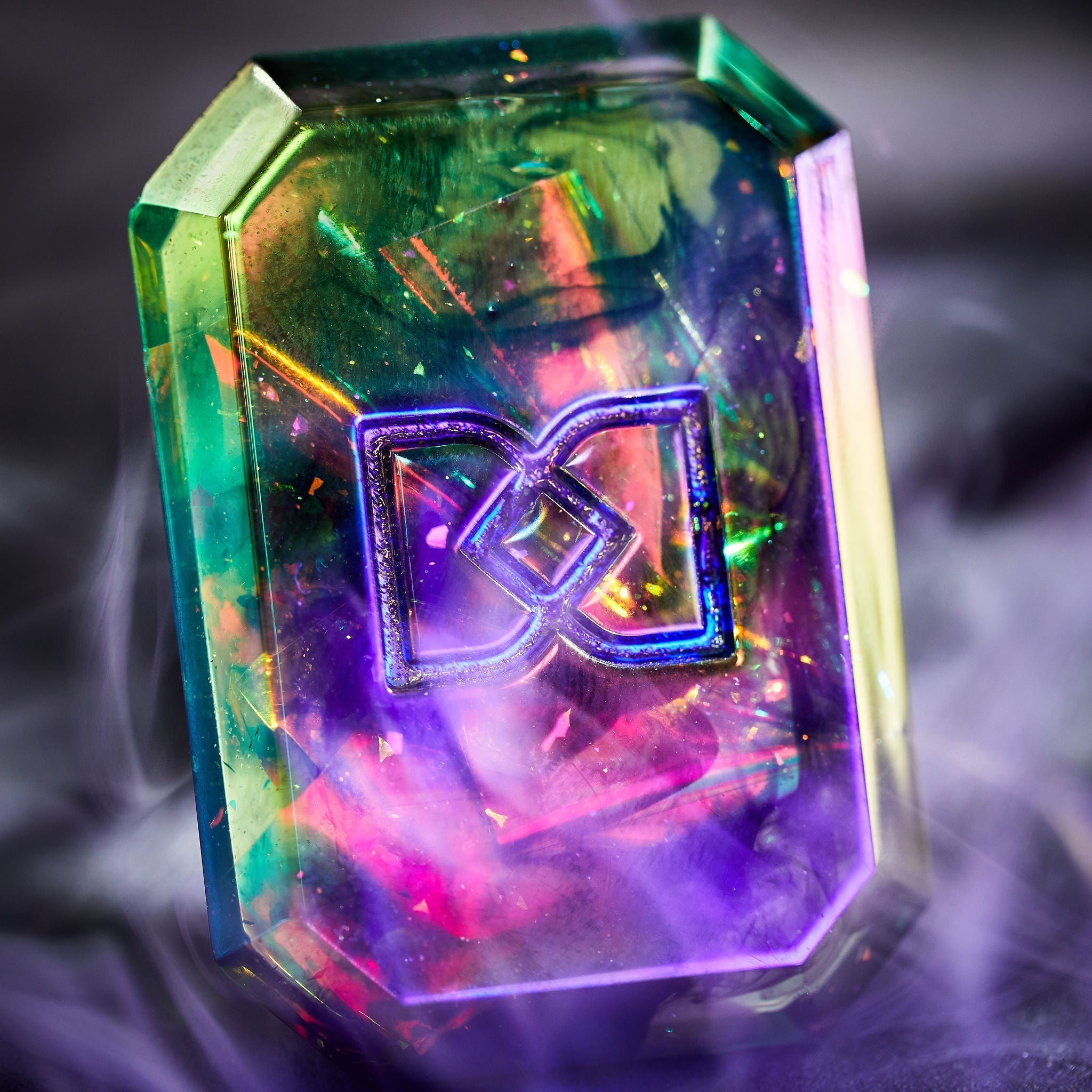 Blackflame 7-Piece Jewel Shape Dice Set