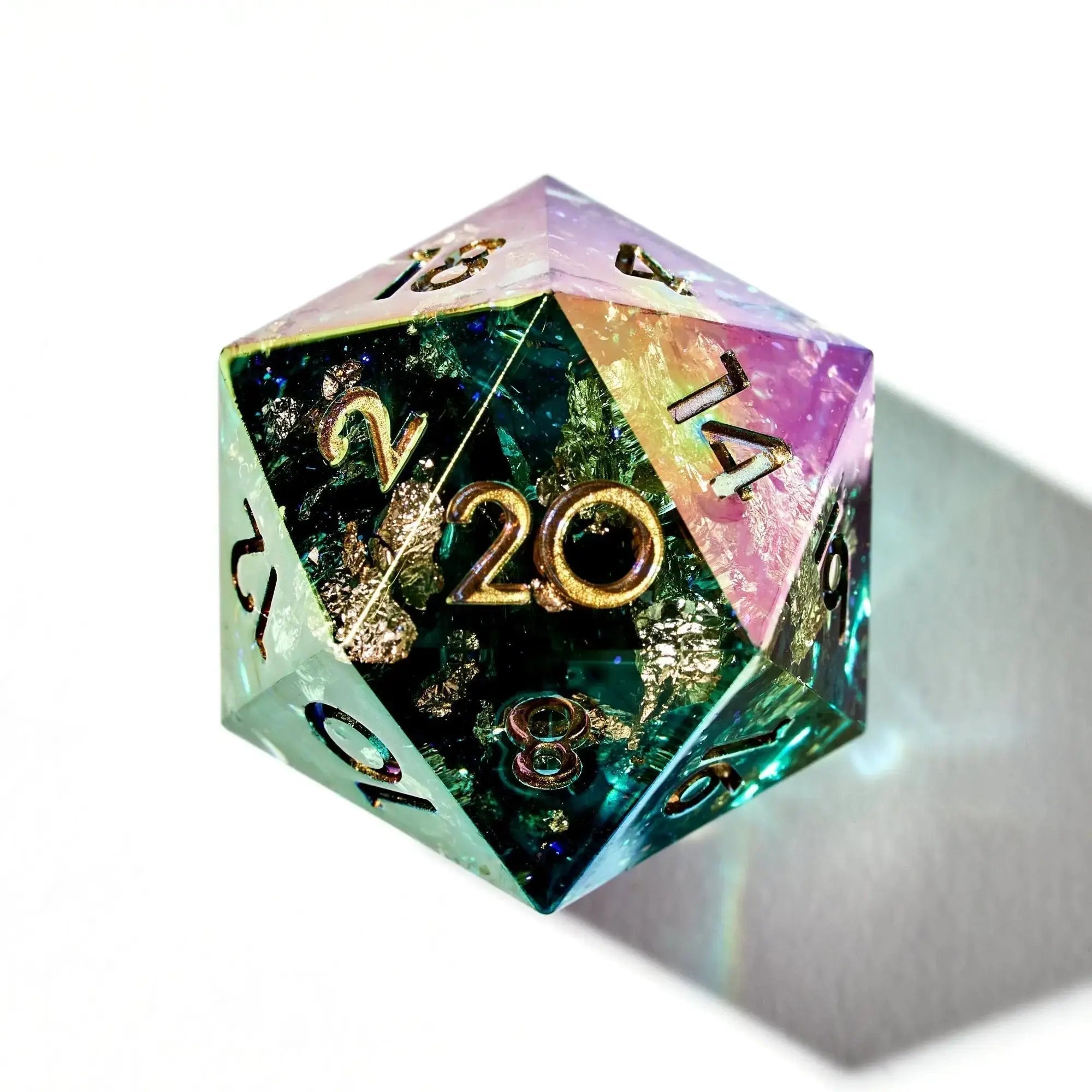 Blackwater Crevasse 7-Piece Polyhedral Dice Set - Dispel Dice - Premium DnD Dice & Accessories