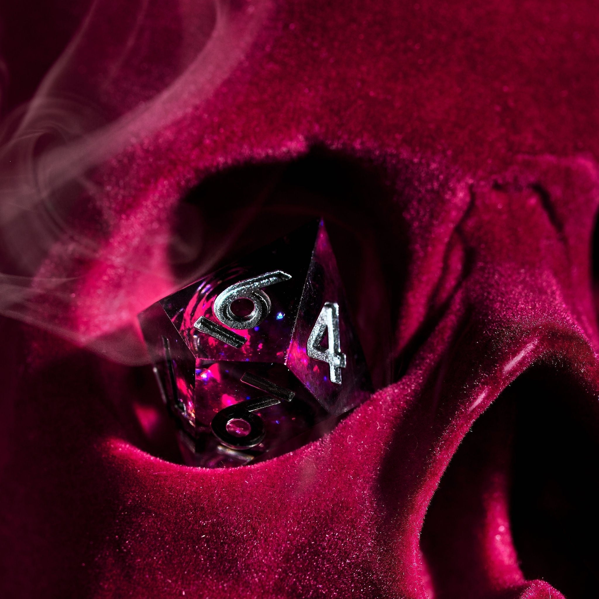 Bloodmoon 7-Piece Liquid Core Dice Set - Dispel Dice - Premium DnD Dice & Accessories