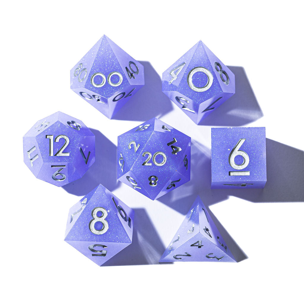 Celestia 7-Piece Polyhedral Dice Set