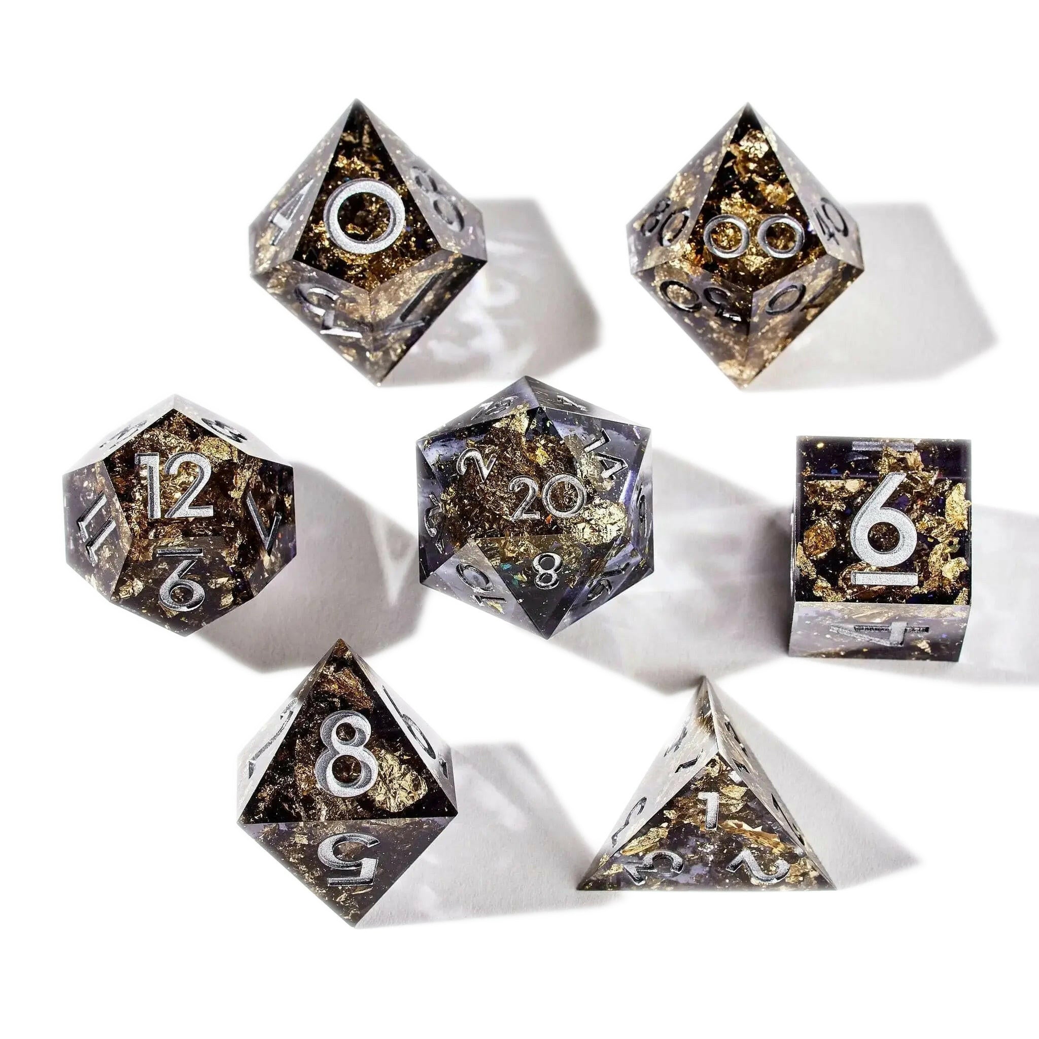 Celestial Skies 7-Piece Polyhedral Dice Set