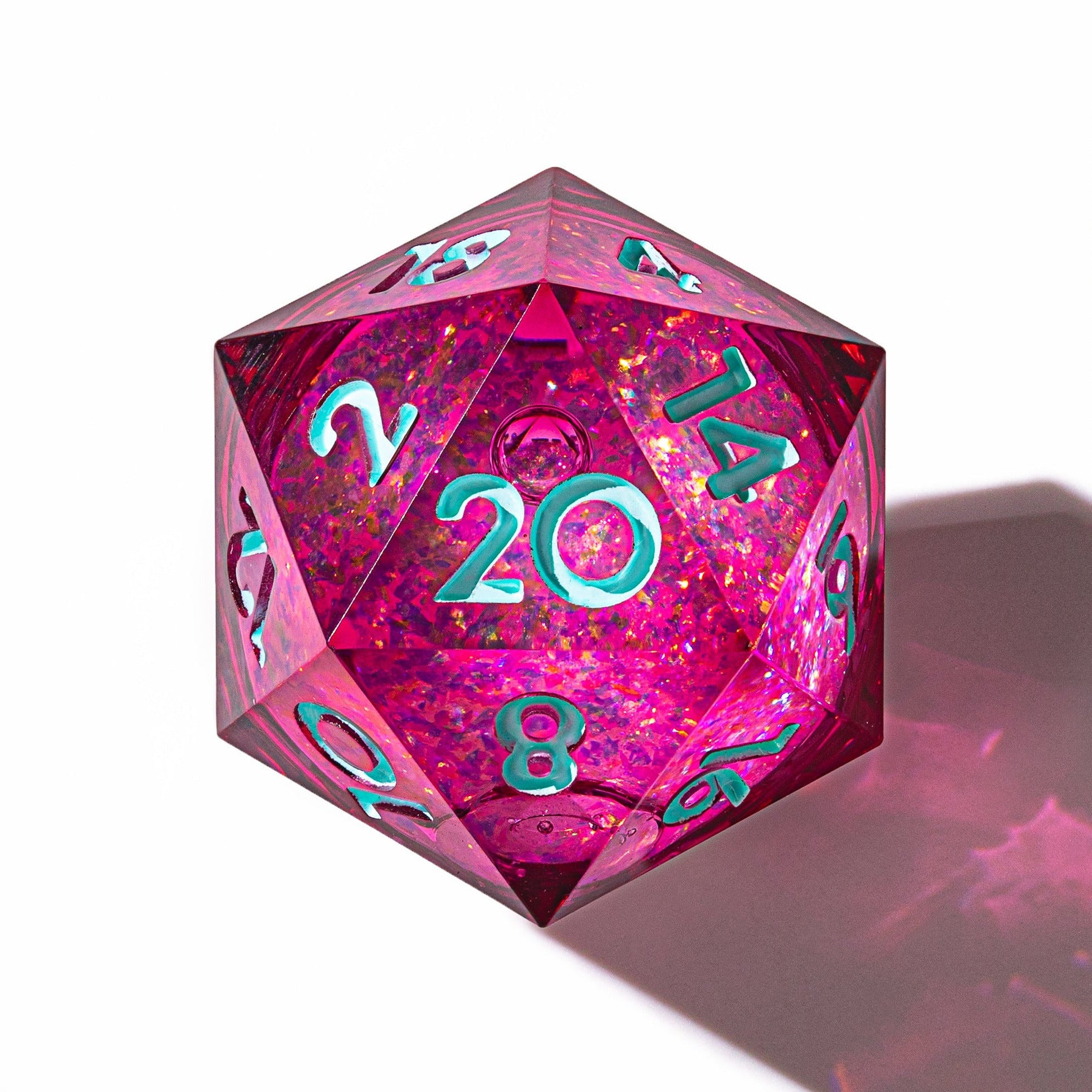 Charm Person 7-Piece Liquid Core Dice Set - Dispel Dice - Premium DnD Dice & Accessories