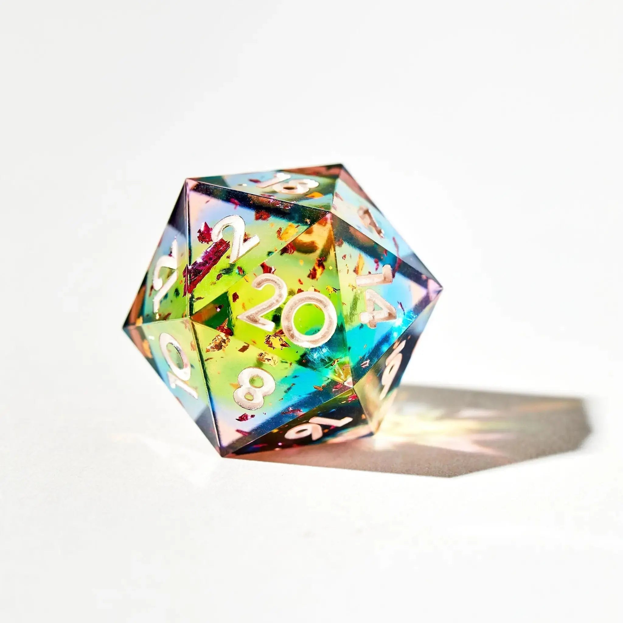 CMYK 7-Piece Polyhedral Dice Set - Dispel Dice - Premium DnD Dice & Accessories