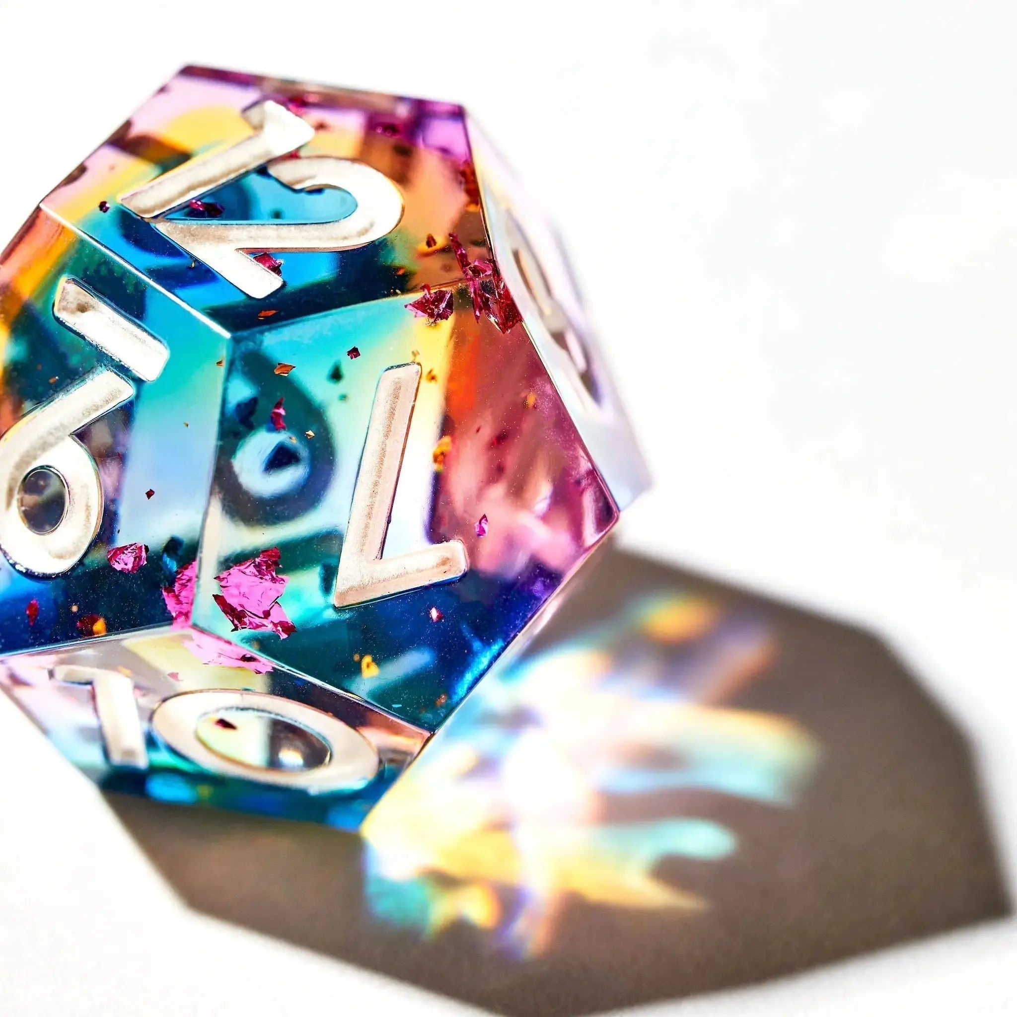 CMYK 7-Piece Polyhedral Dice Set - Dispel Dice - Premium DnD Dice & Accessories