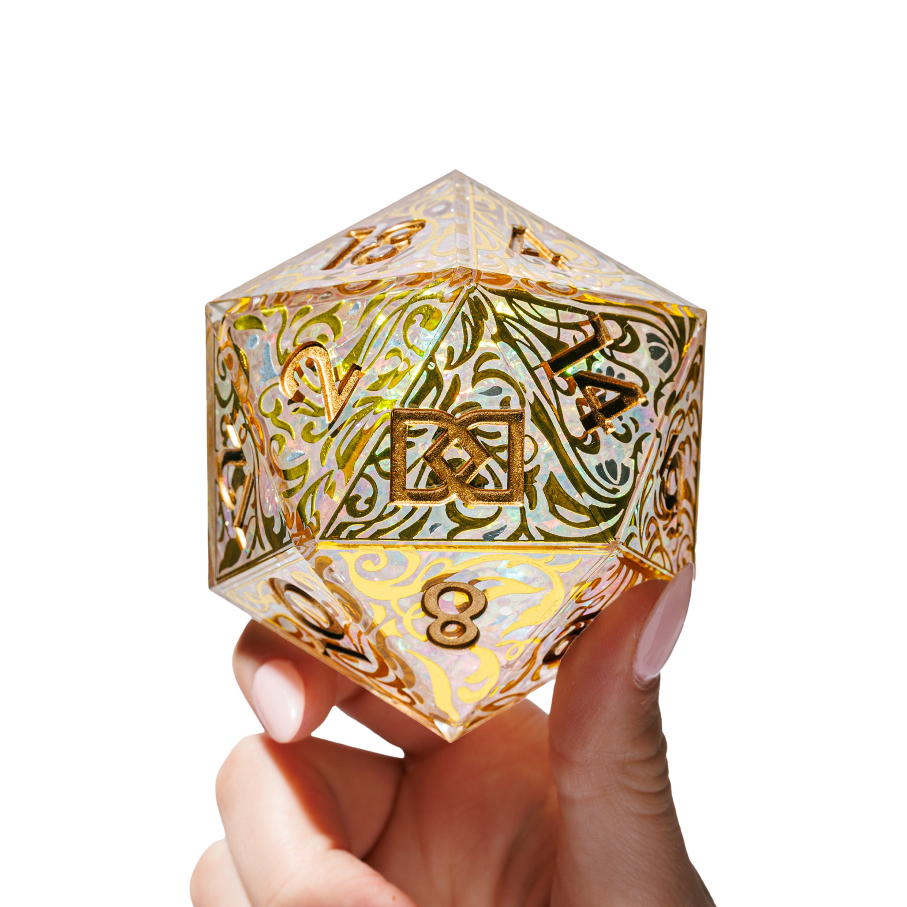 Gilded Portalis 95mm Iconic Liquid Core D20